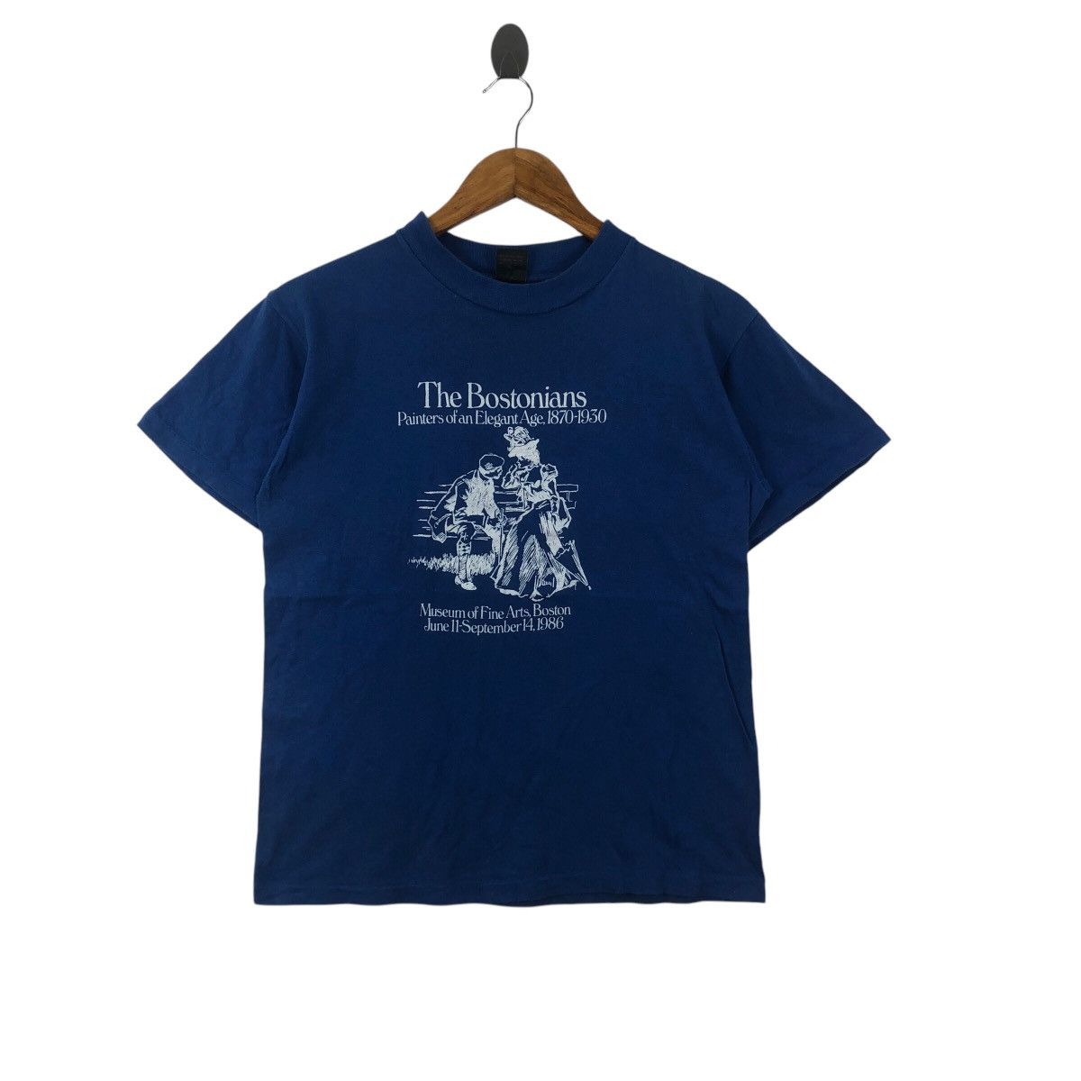 Vintage 1986 THE BOSTONIANS PAINTERS Museum Art Tee Shirt