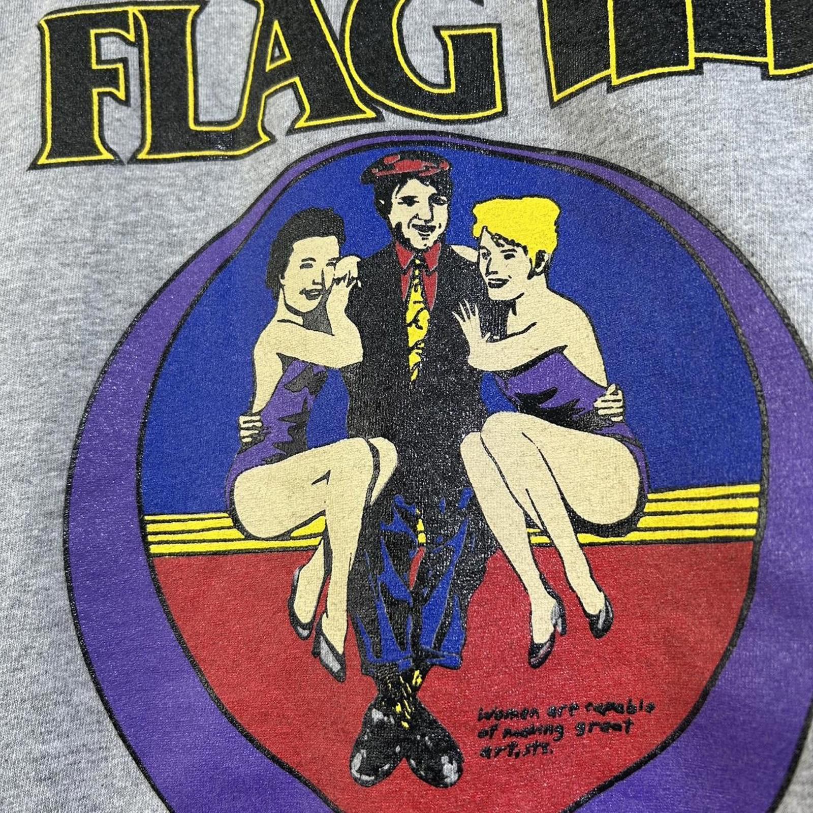 Other Black Flag Loose Nut 1985 Tour Long Sleeve Tee Size Medium Size US M / EU 48-50 / 2 - 6 Thumbnail