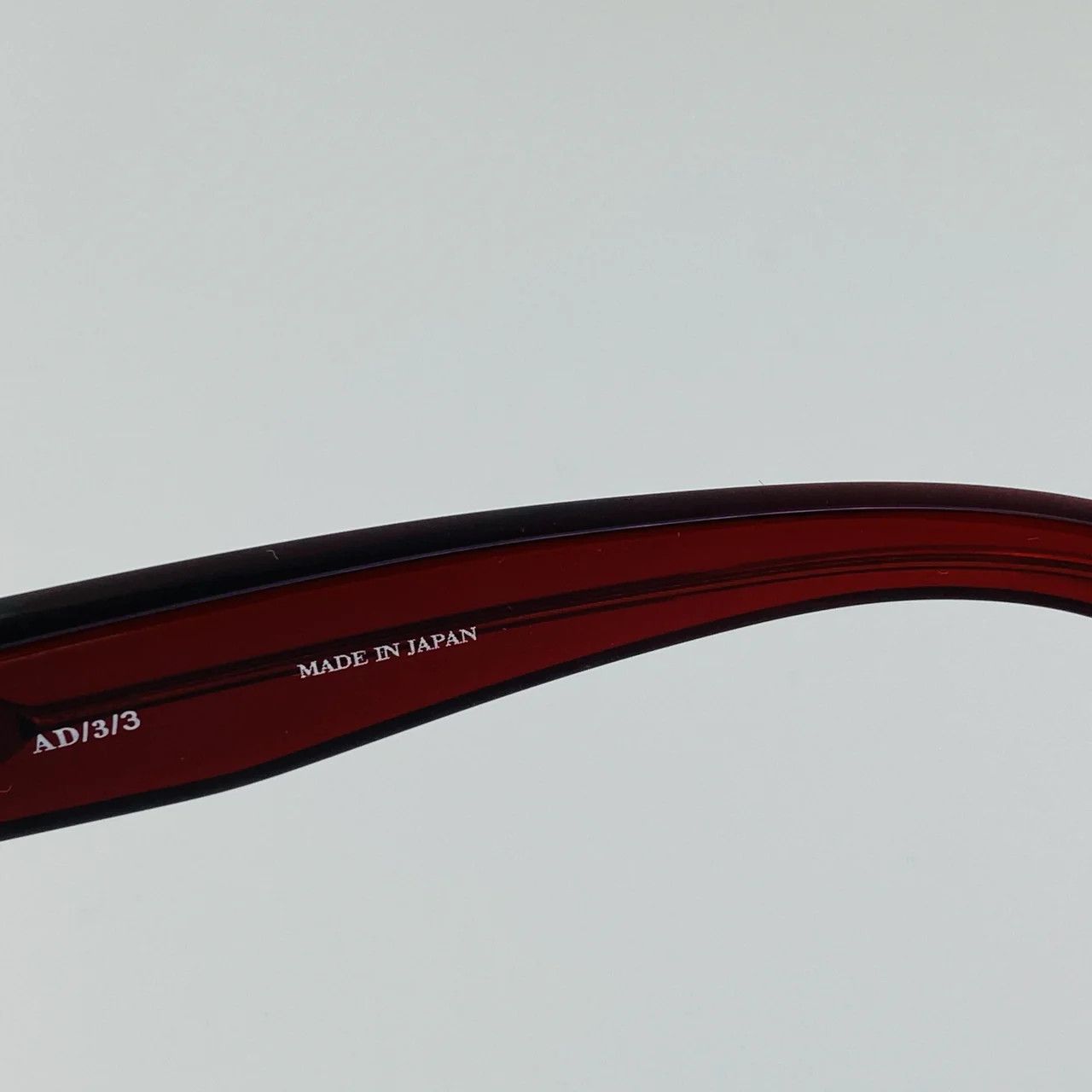 Ann Demeulemeester Ann Demeulemeester Sunglasses D-Frame Bordeaux Red and Blue Size ONE SIZE - 3 Thumbnail