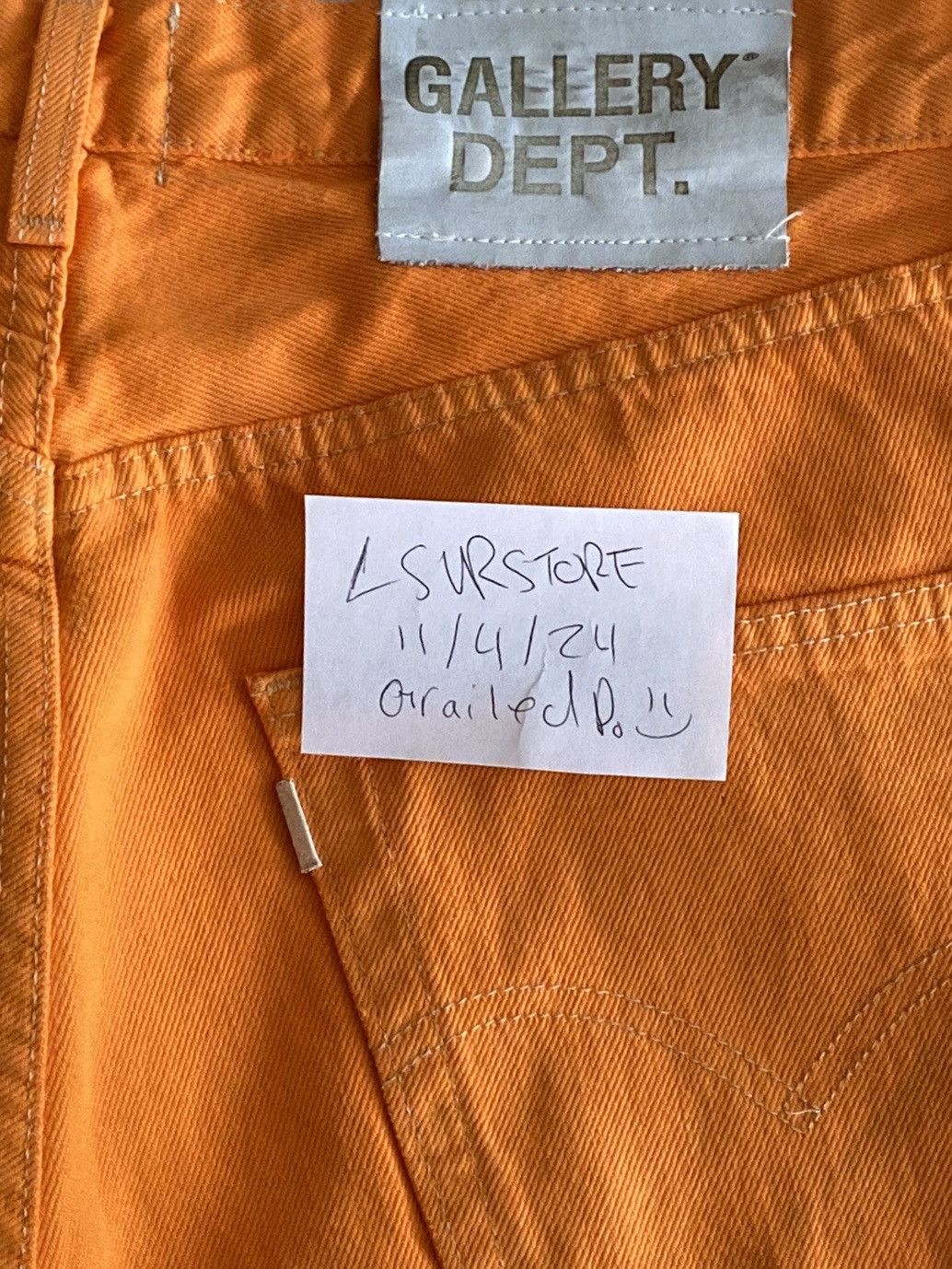 Gallery Dept. Gallery Dept Vintage Levi’s Chrome Orange LA Flare 31x32 Size US 31 - 10 Thumbnail