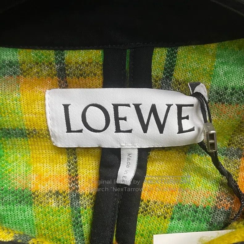 Loewe Loewe Yellow and Green Contrast Teddy Jacket Size US S / EU 44-46 / 1 - 4 Thumbnail