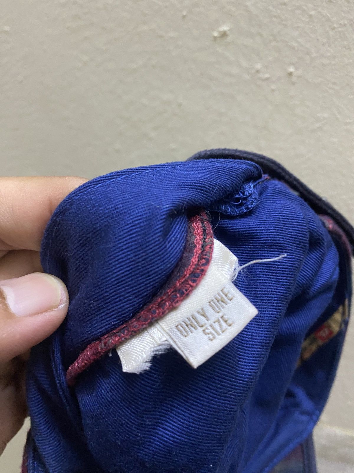 Diesel Vintage Diesel PatchWork Cap Plaid pattern Luxury Stylish Size ONE SIZE - 7 Thumbnail