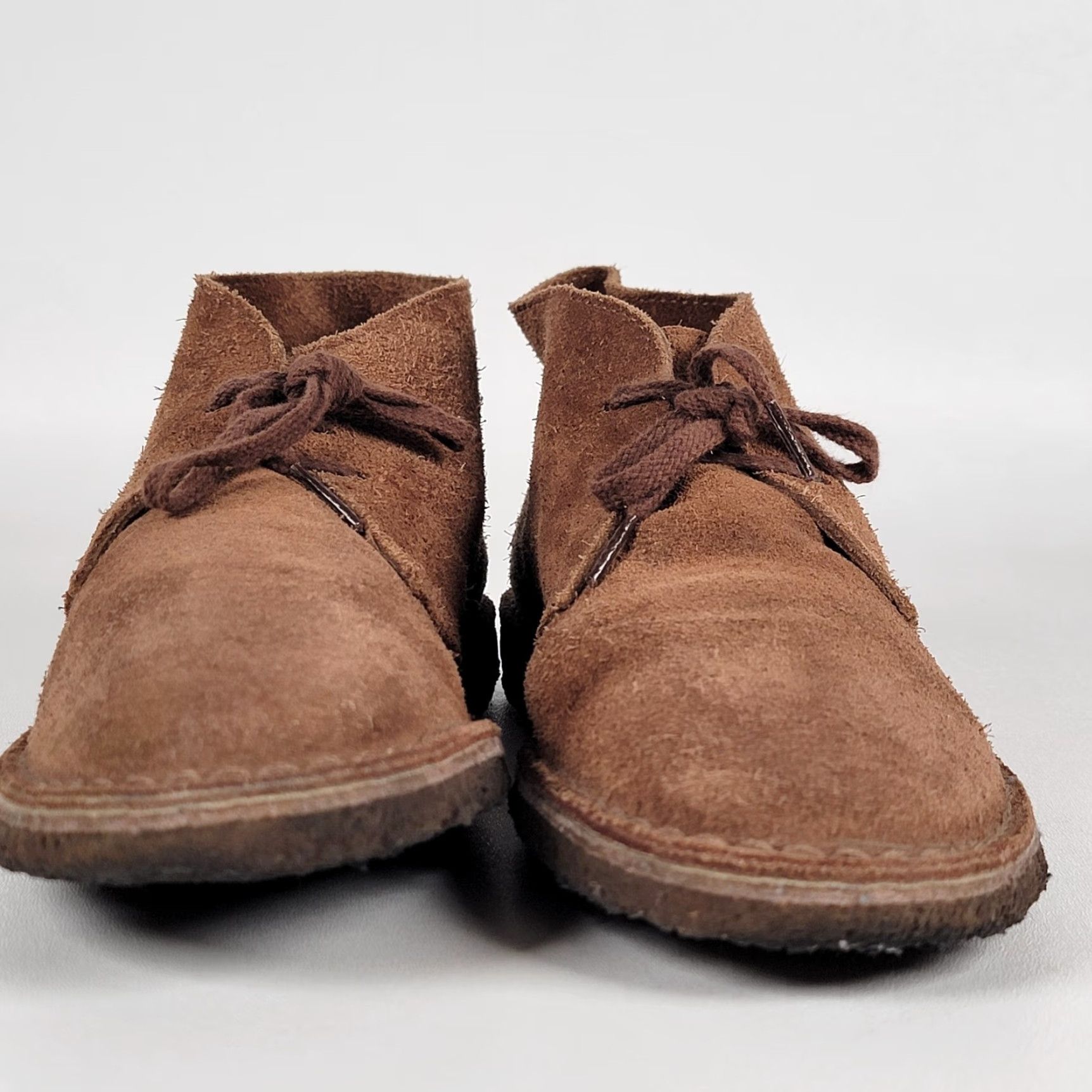 Clarks Clarks Desert Boot Mens 68531-Ginger Hairy Suede Size 7.5 M Brown Size US 8 / EU 41 - 3 Thumbnail