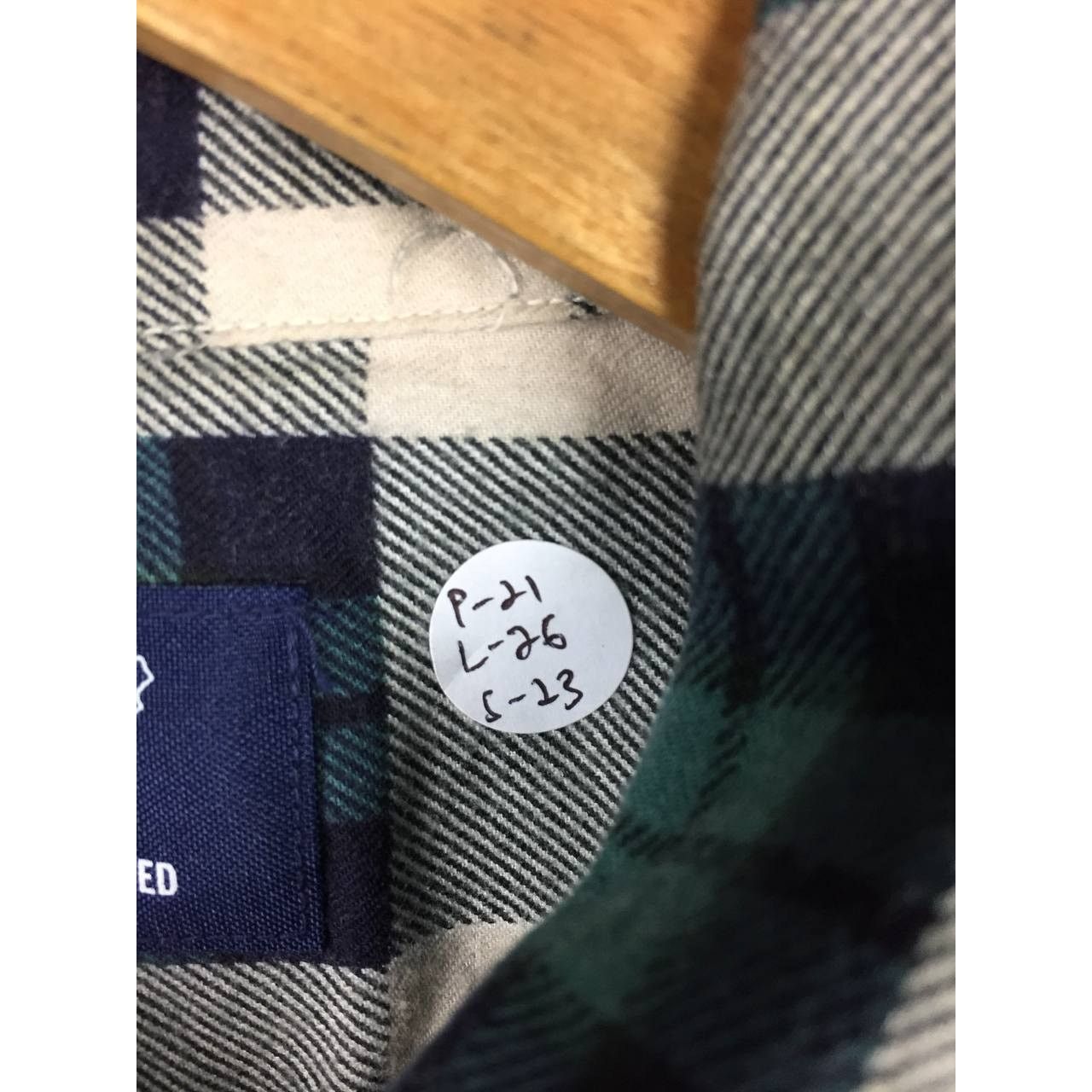 Save Khaki United S.K.U Save Khaki United Casual Checkered Flannel Shirt Size US S / EU 44-46 / 1 - 10 Thumbnail