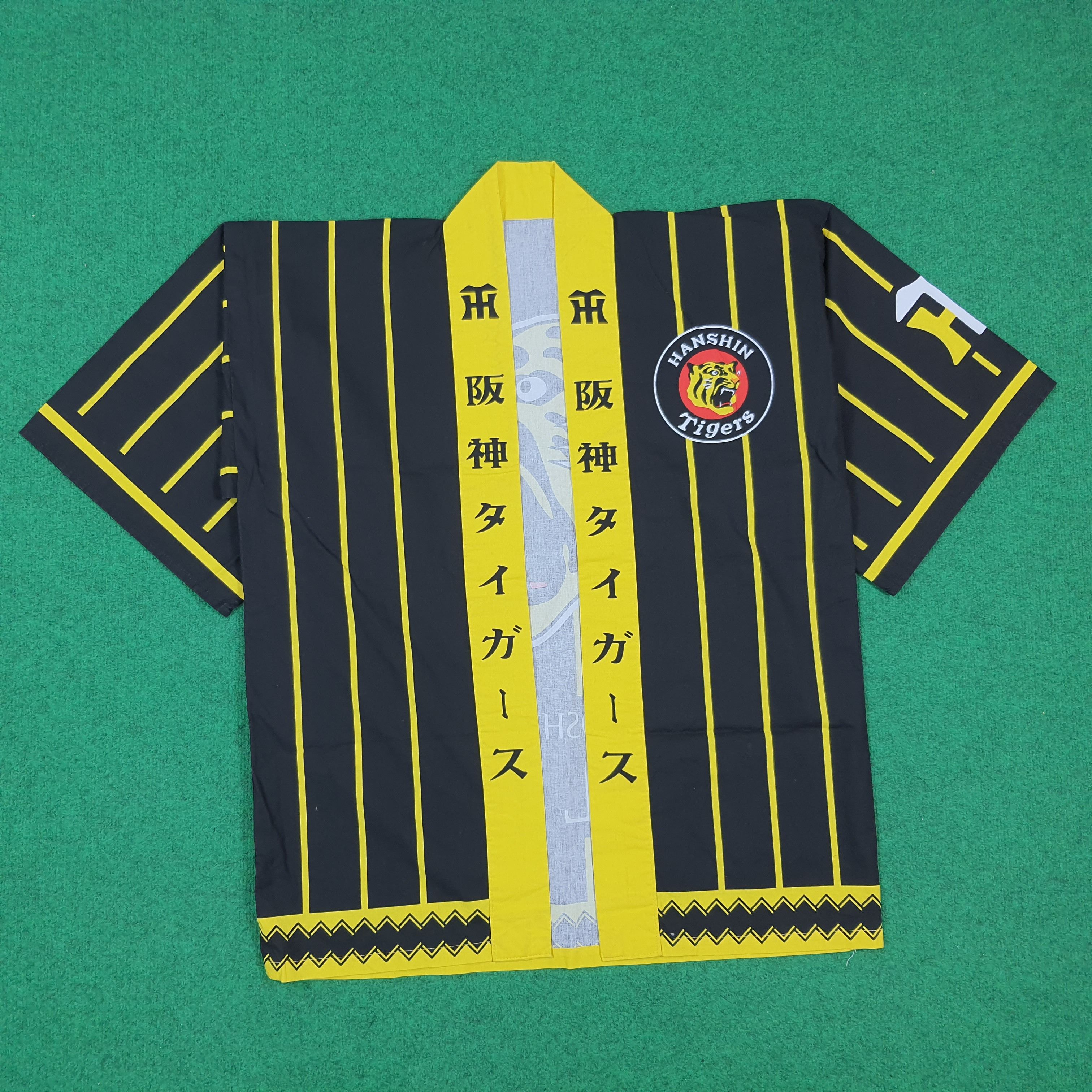 Japanese Brand Vintage Hanshin Tigers Happi Japan Baseball Kimono C304N16 Size US XL / EU 56 / 4 - 3 Thumbnail