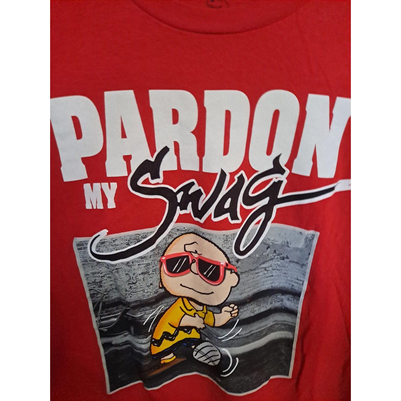 Peanuts Peanuts Pardon my Swag Shirt Size XL Size US XL / EU 56 / 4 - 2 Thumbnail