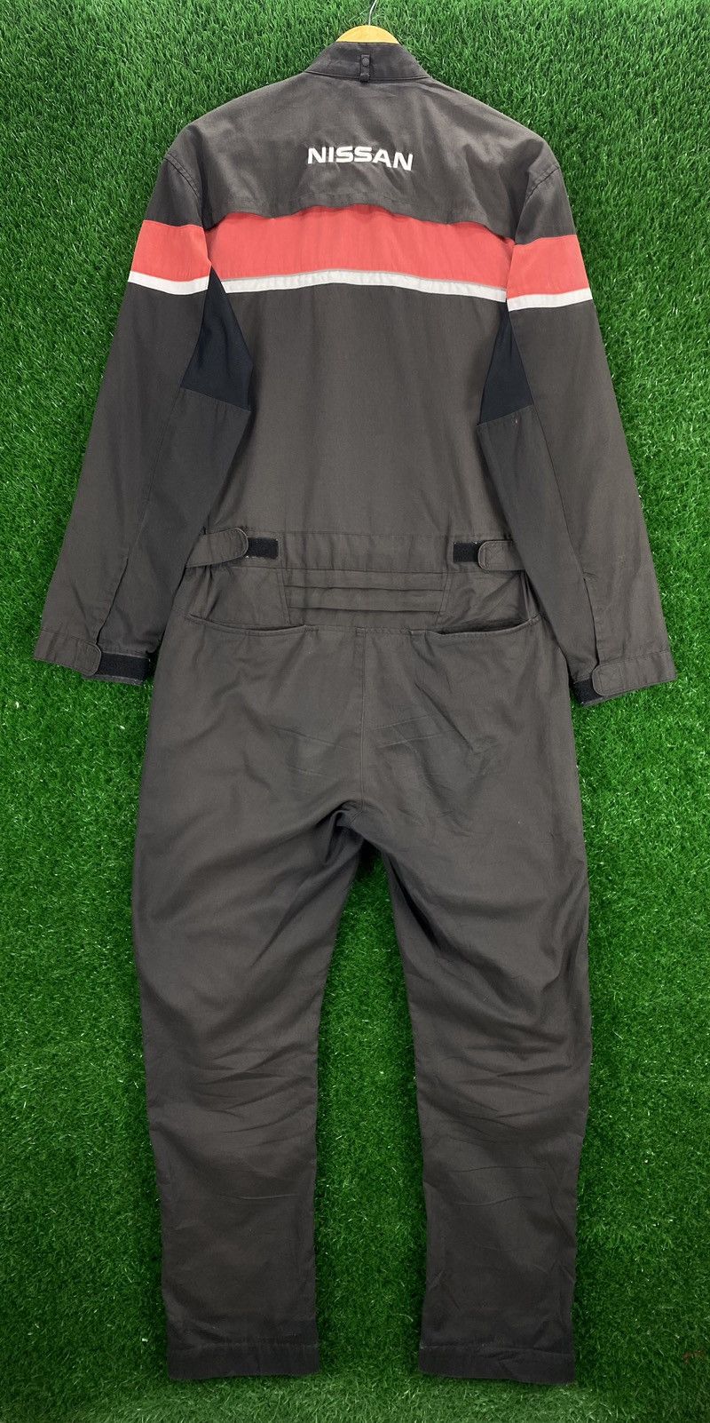 Japanese Brand Vintage Nissan Workwear Coverall Overalls Jumpsuits Size US 31 - 14 Thumbnail