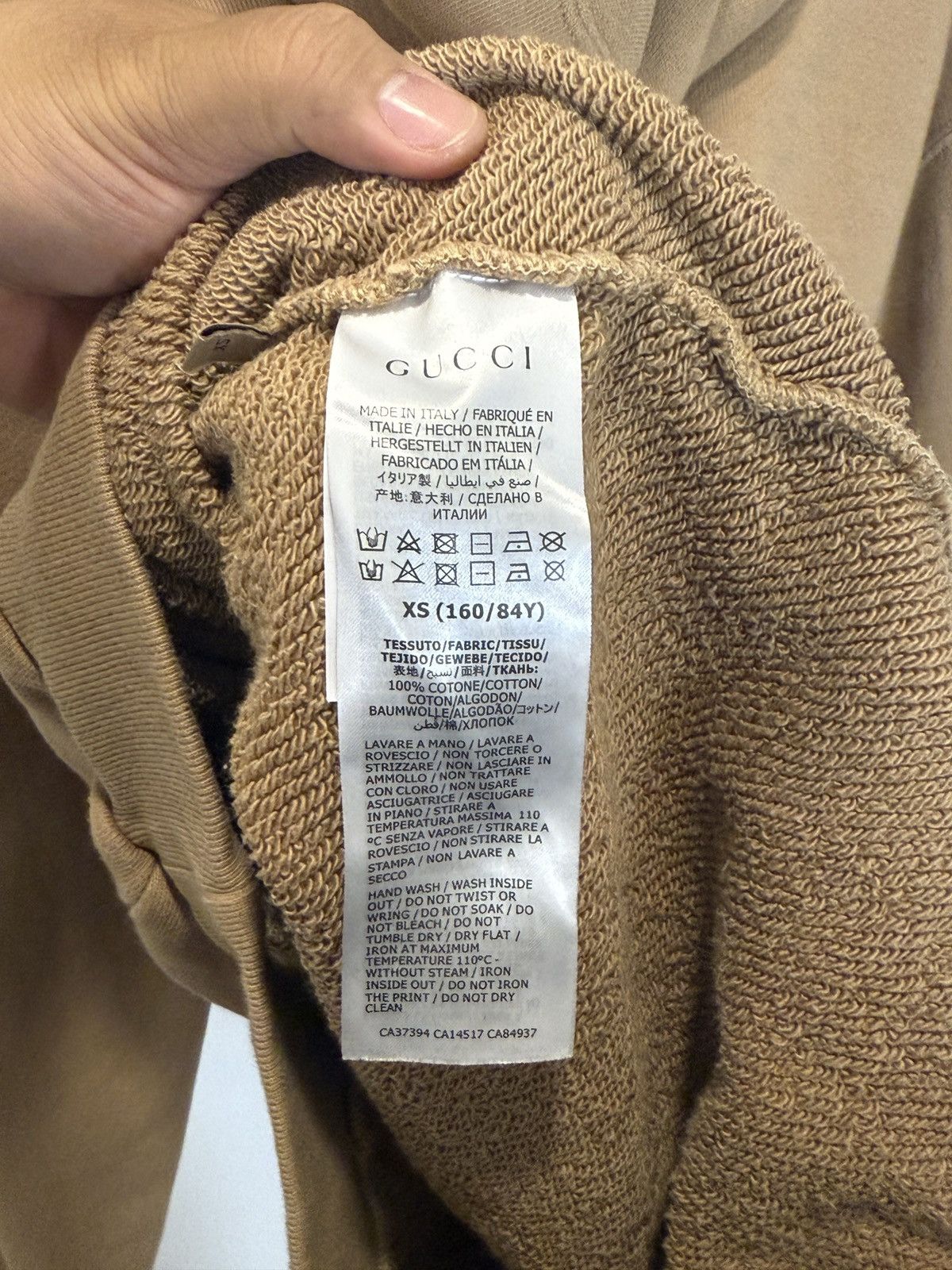 Gucci × The North Face Cotton Hoodie Size US XS / EU 42 / 0 - 11 Thumbnail