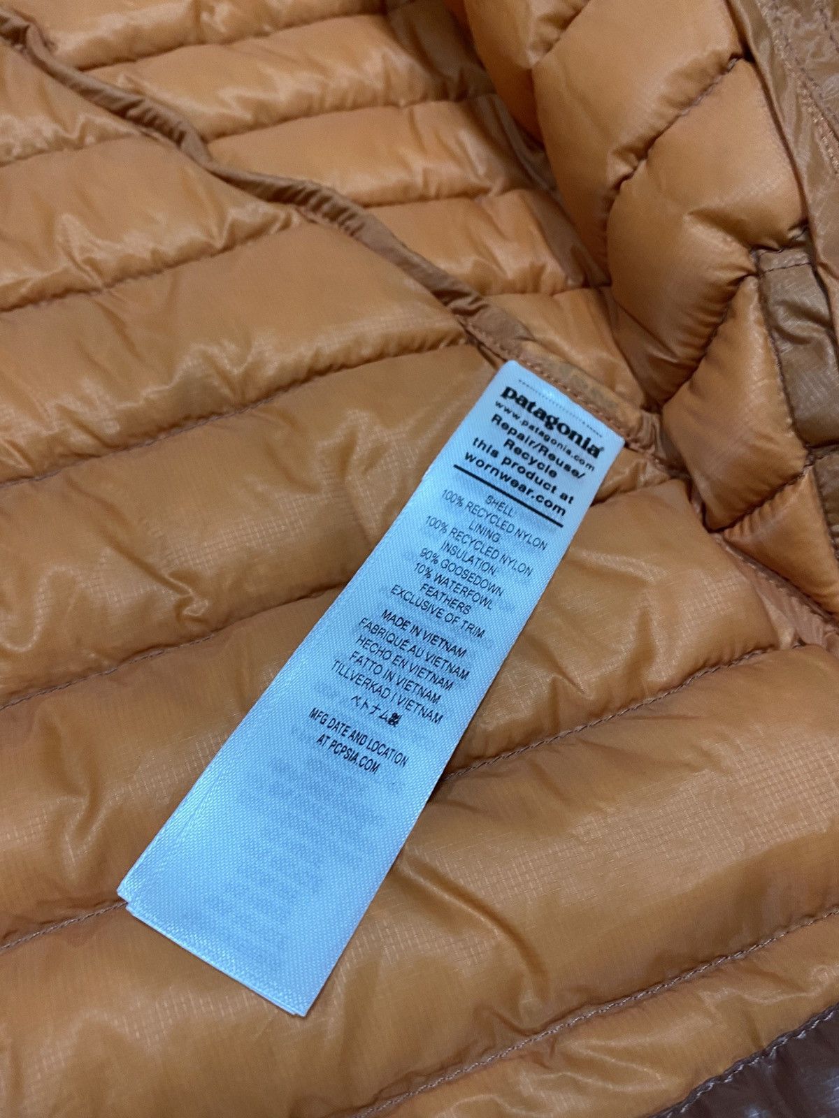 Patagonia Patagonia goose down micro puffer jacket zip Size US L / EU 52-54 / 3 - 7 Thumbnail
