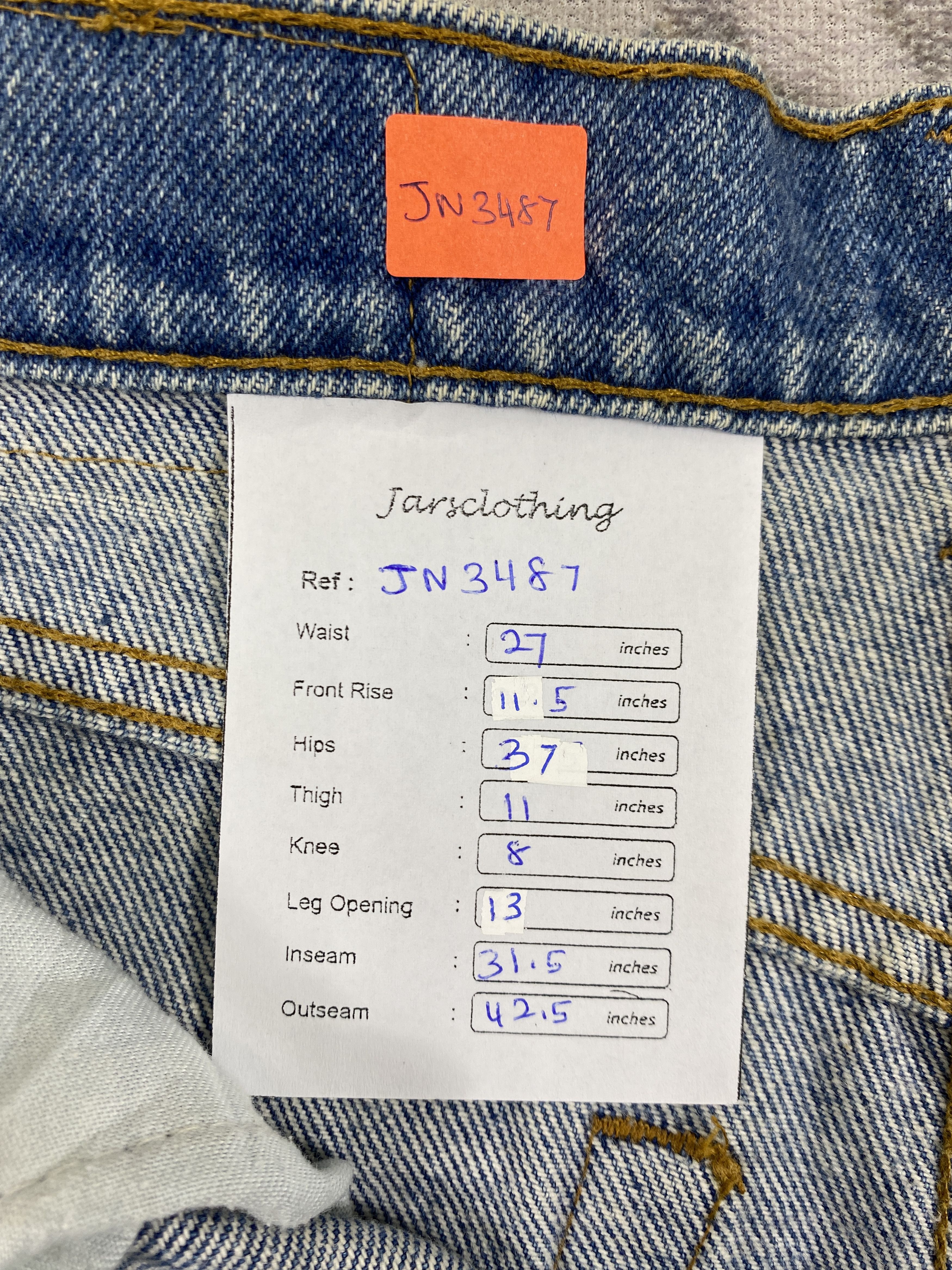 Levi's Faded Blue Vintage Levi's 510 Jeans 27x31.5 Denim JN3487 Size US 27 - 8 Thumbnail
