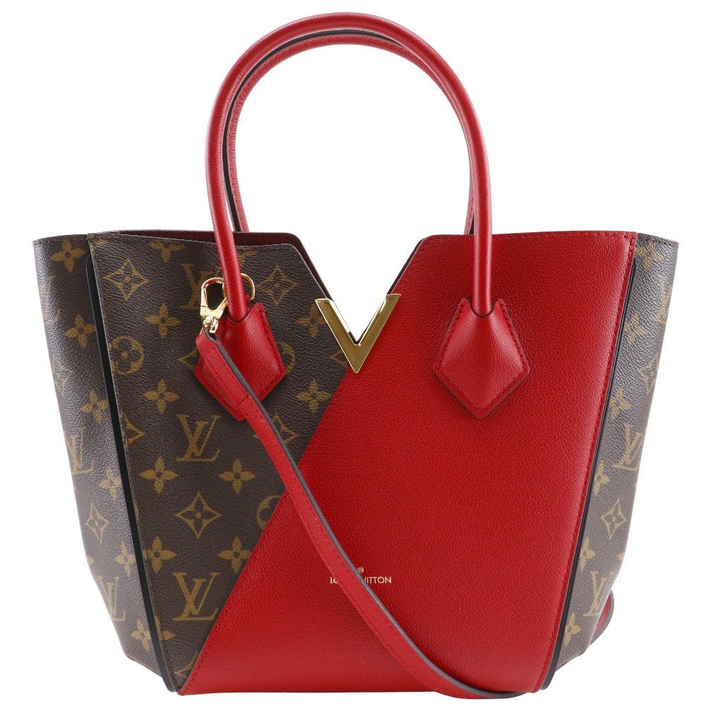 Louis Vuitton Louis Vuitton Louis Vuitton KimonoPM Monogram Calf 2way Bag Canvas Handbag M41856 DUTY FREE for USA Size ONE SIZE - 1 Thumbnail