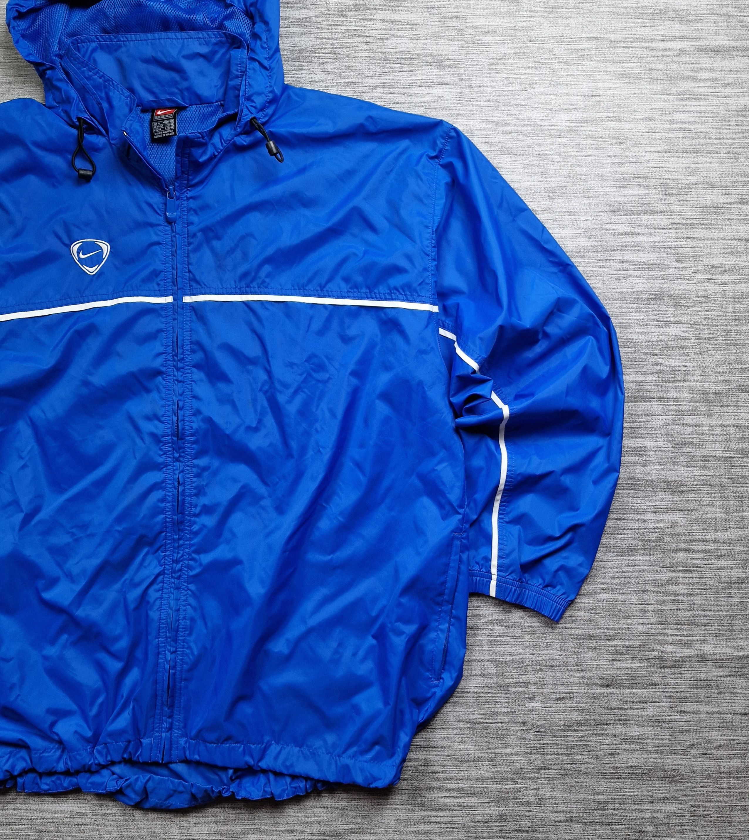 Nike × Vintage 90s Nike Vintage Y2K Track Jacket Size US XL / EU 56 / 4 - 3 Thumbnail