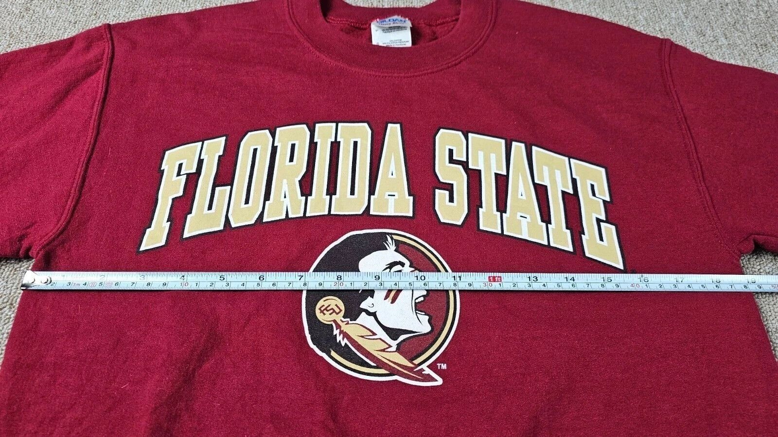 Gildan Florida State Seminoles FSU NCAA Crewneck Sweatshirt S Size US S / EU 44-46 / 1 - 6 Thumbnail