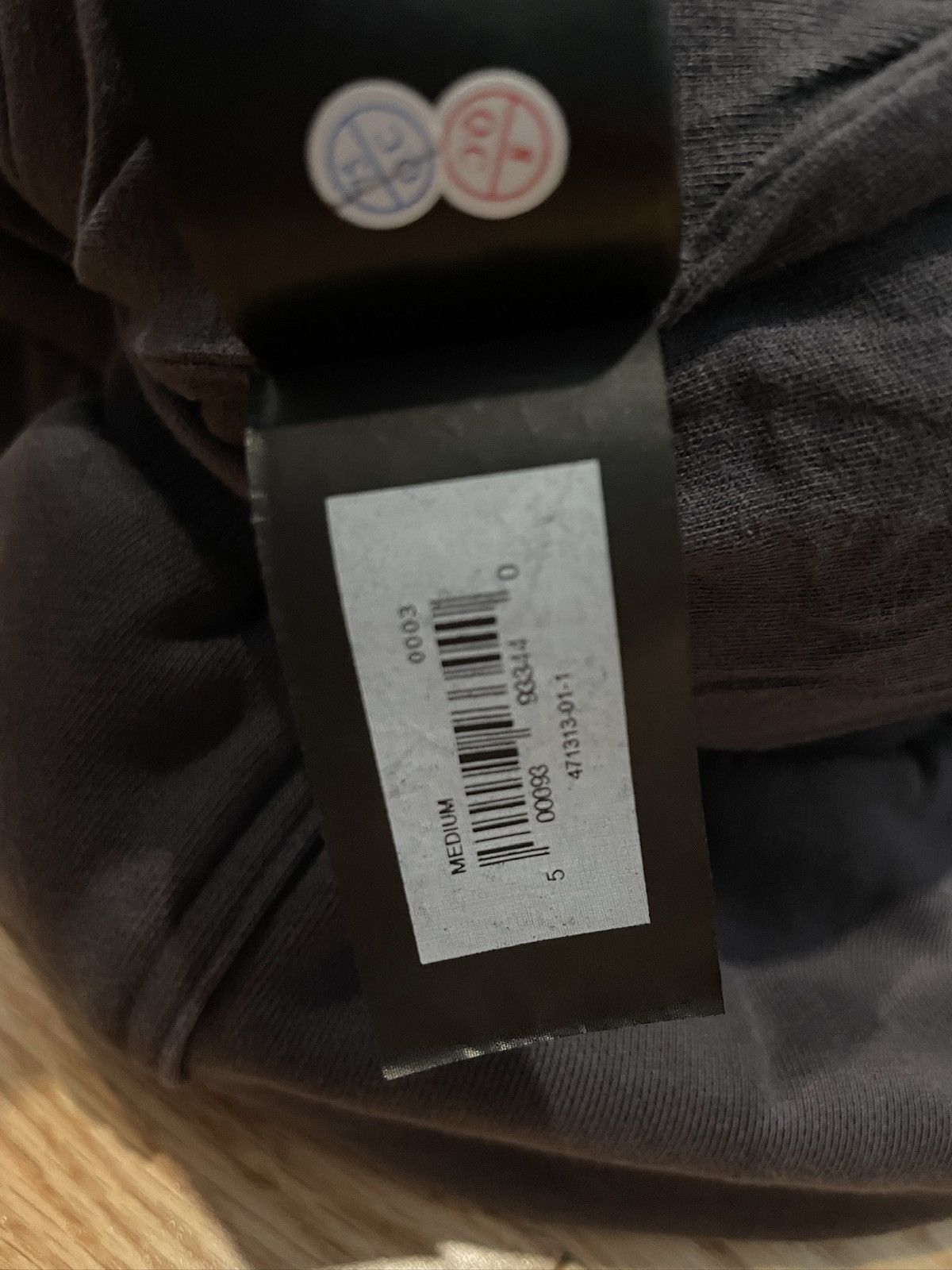 Balenciaga × Gap × Kanye West Dark Grey YGEBB Logo Hoodie Size Medium Size US M / EU 48-50 / 2 - 7 Thumbnail