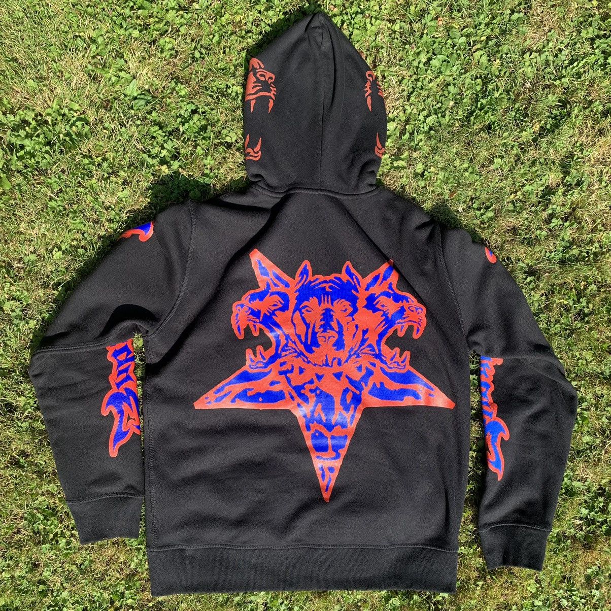 City Morgue City Morgue Dog Head Full Zip Up Hoodie Size US L / EU 52-54 / 3 - 2 Thumbnail