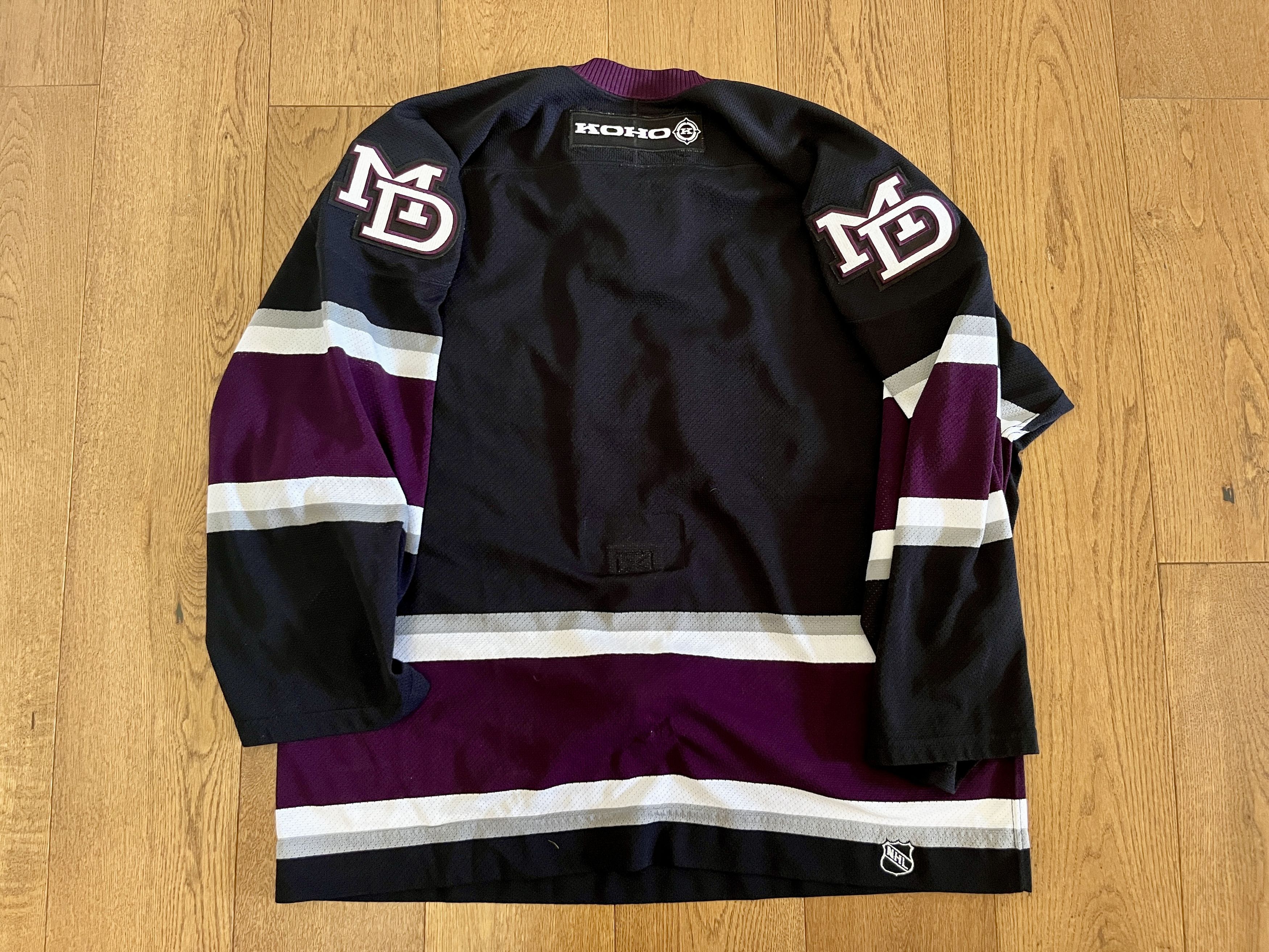Vintage Authentic On Ice Koho Mighty Ducks Jersey 52 Pro Fight Strap Size US XL / EU 56 / 4 - 4 Thumbnail