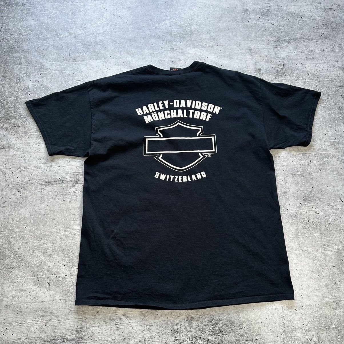 Harley Davidson Harley Davidson Switzerland T-shirt Black Men’s Size XL Size US XXL / EU 58 / 5 - 10 Thumbnail