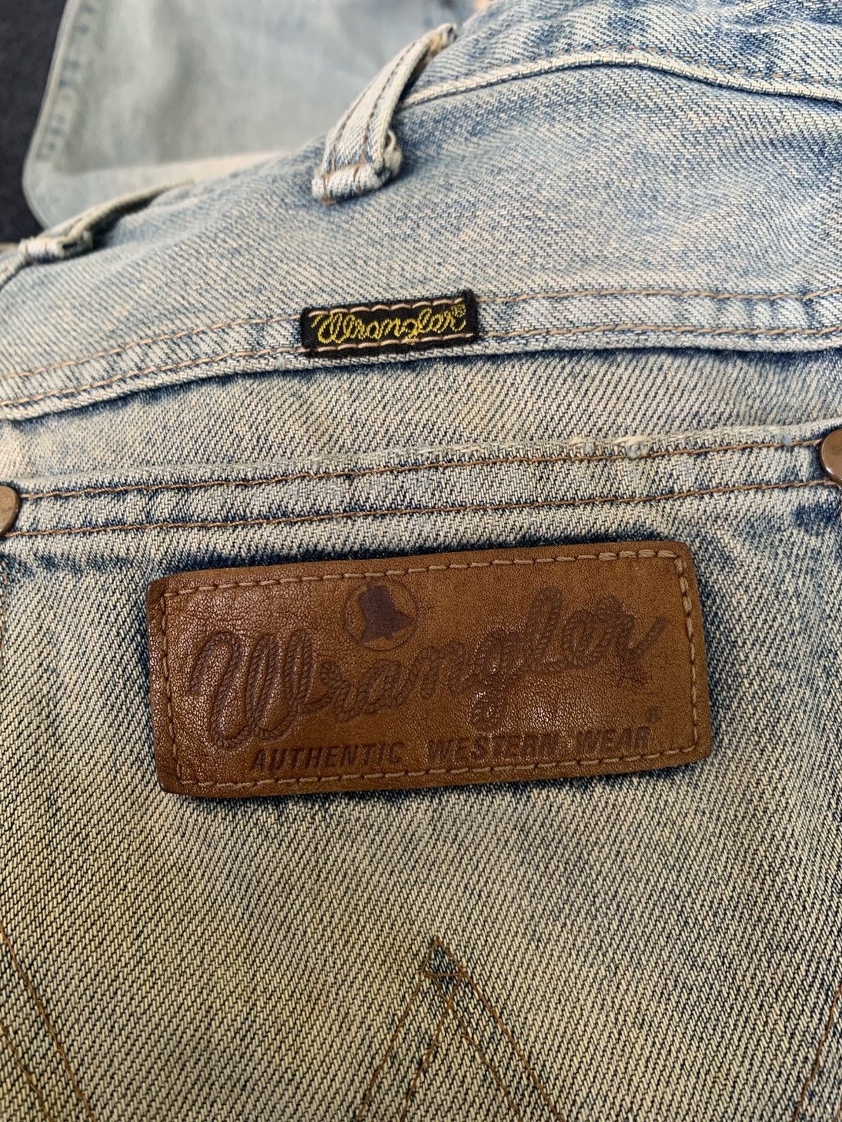Wrangler Rare Baggy Wrangler Blue Bell Selvedge Jeans – Japan Edition Size US 29 - 10 Thumbnail