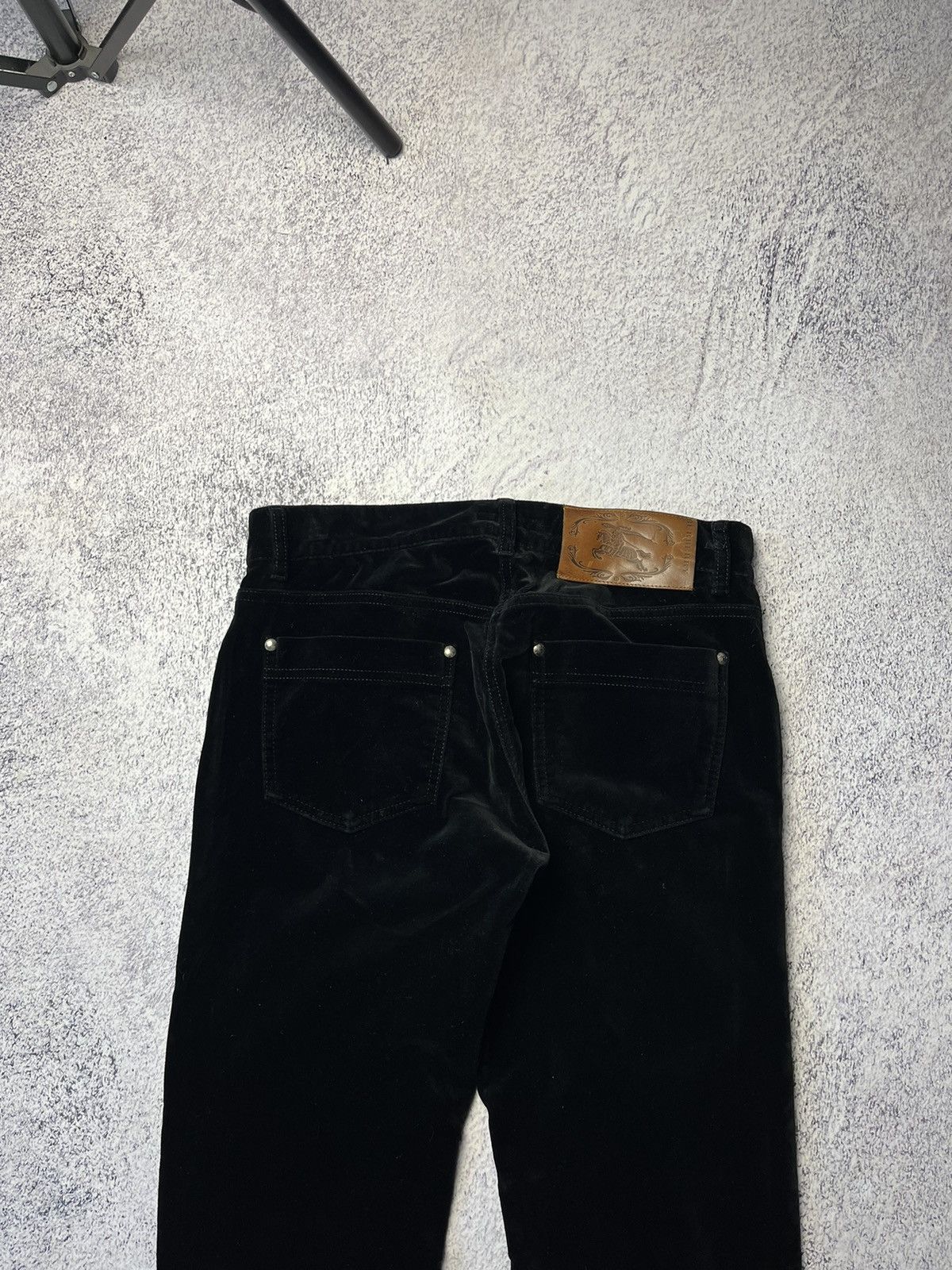 Burberry Vintage Burberry Velveteen Pants Y2K Size 28" / US 6 / IT 42 - 16 Thumbnail