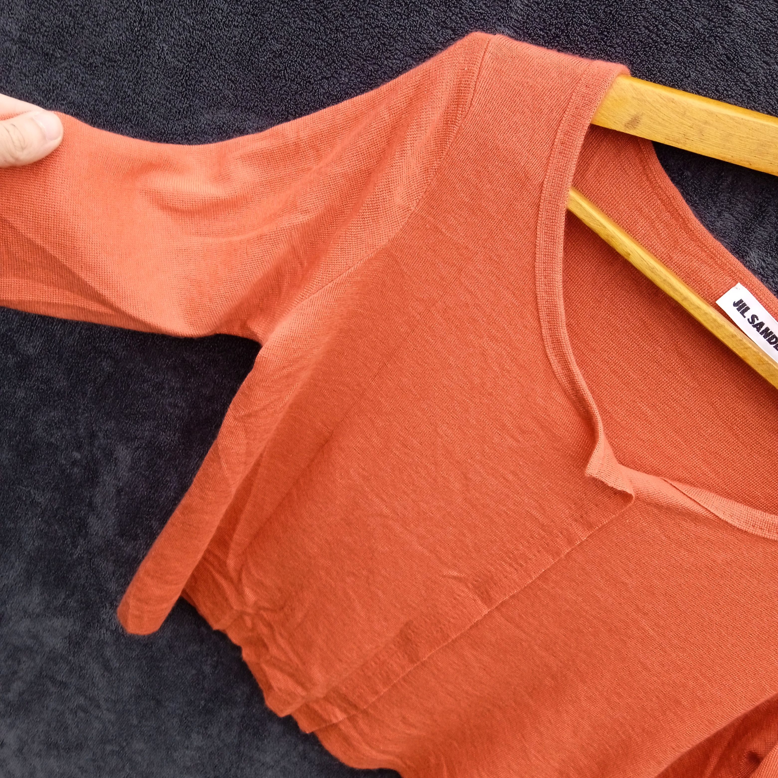 Jil Sander Jil sander blouse top cashmere silk top Size S / US 4 / IT 40 - 3 Thumbnail