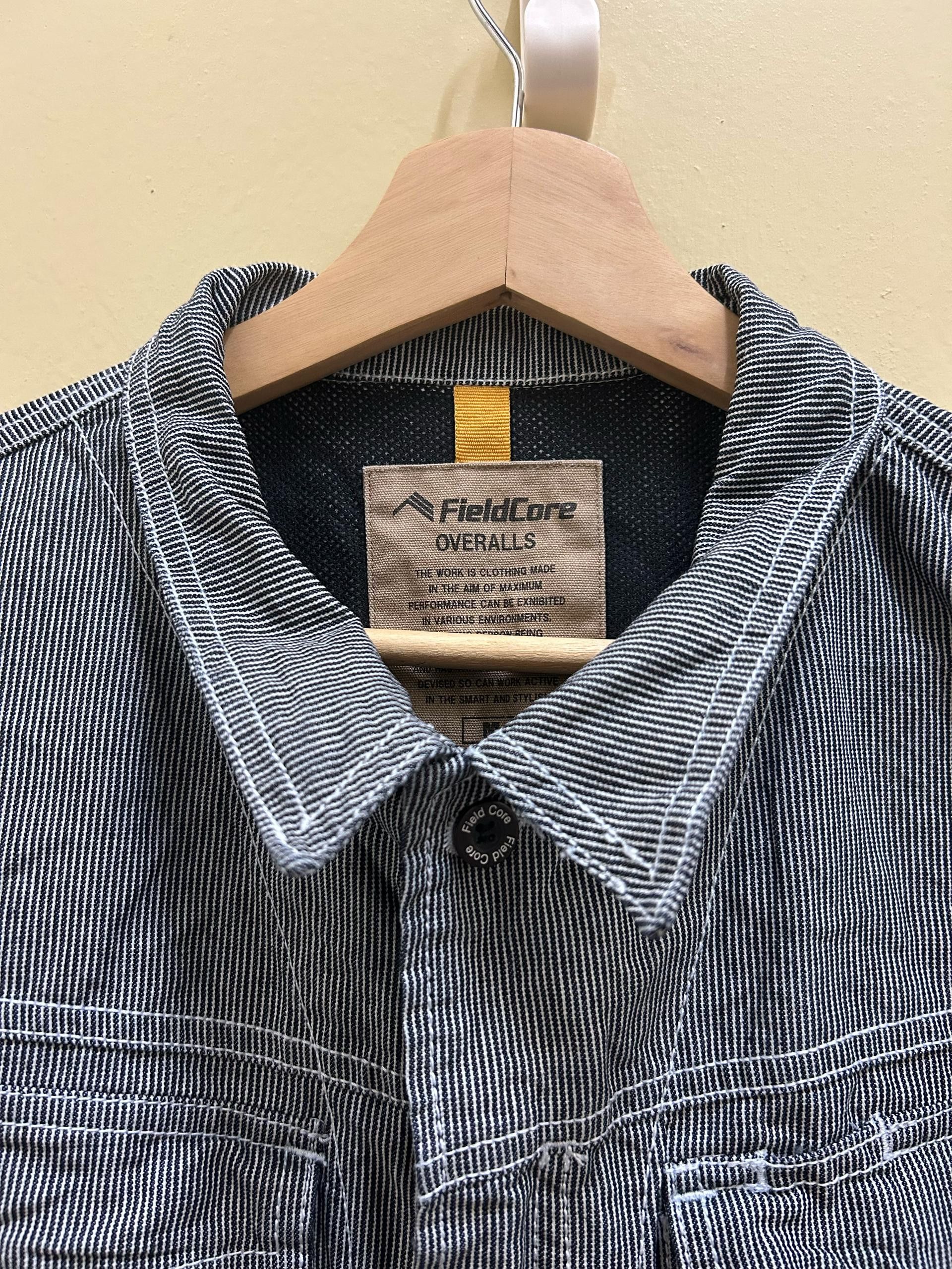 Vintage 💥Rare💥 Vintage Coverall Fieldcore Hickory Stripe Size US M / EU 48-50 / 2 - 24 Thumbnail