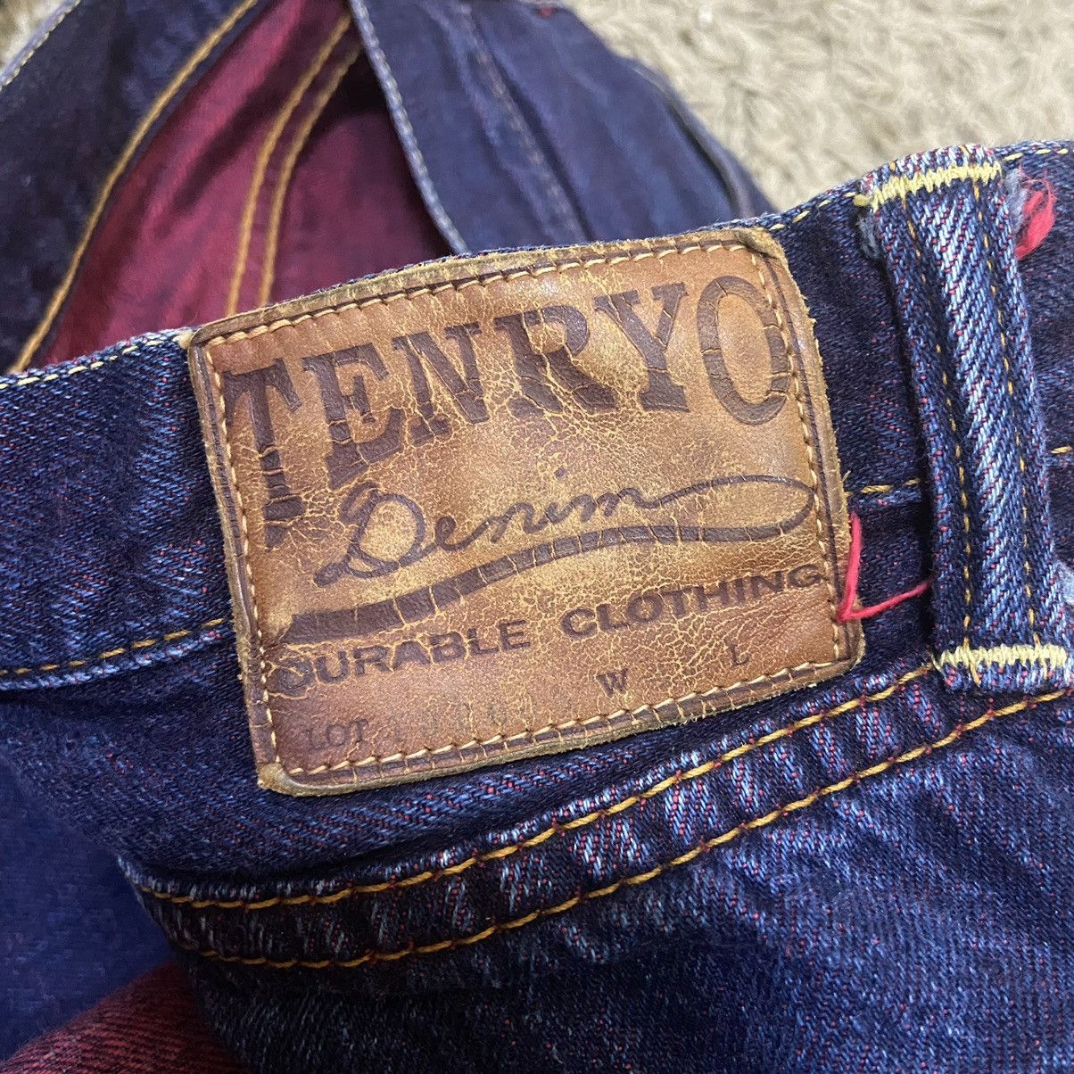 Japanese Brand Kurashiki Tenryo Denim Color Revolution Selvedge Denim Jeans Size US 33 - 20 Thumbnail