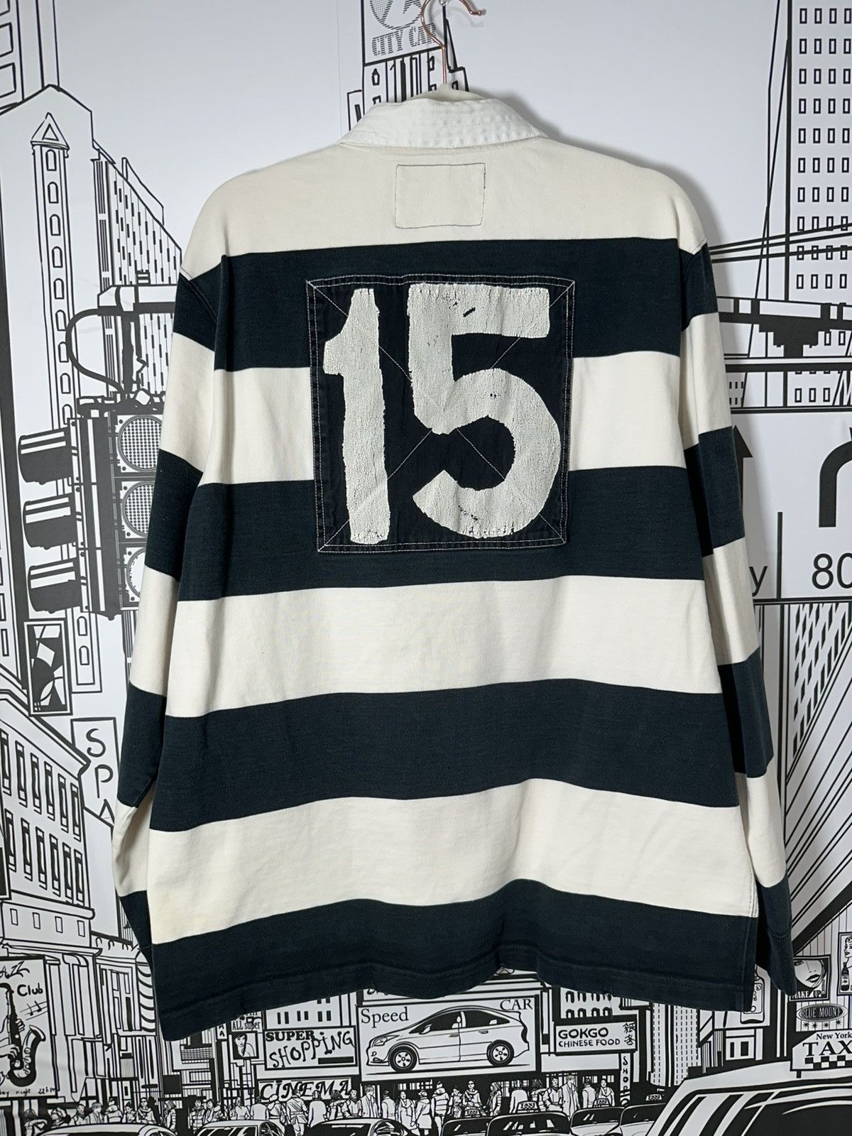 Rugby Ralph Lauren Rugby Ralph Lauren R.L.R.C Rugby White/Black XXL Size US XXL / EU 58 / 5 - 3 Thumbnail