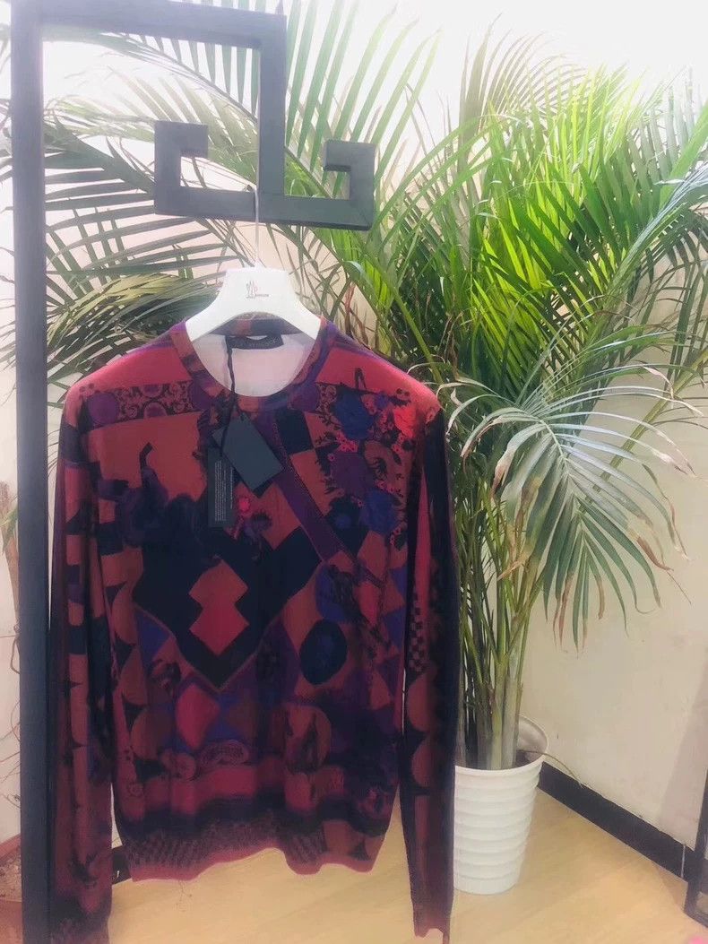 Versace Versace Mulberry silk as a base Size L / US 10 / IT 46 - 1 Thumbnail