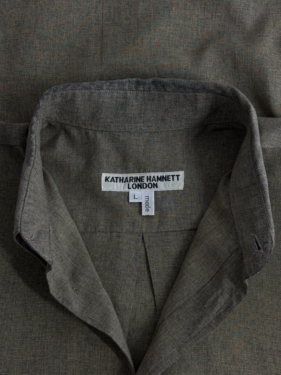 Katharine Hamnett London Katharine Hamnett London Green Oversized Archive Shirt Size US L / EU 52-54 / 3 - 17 Thumbnail