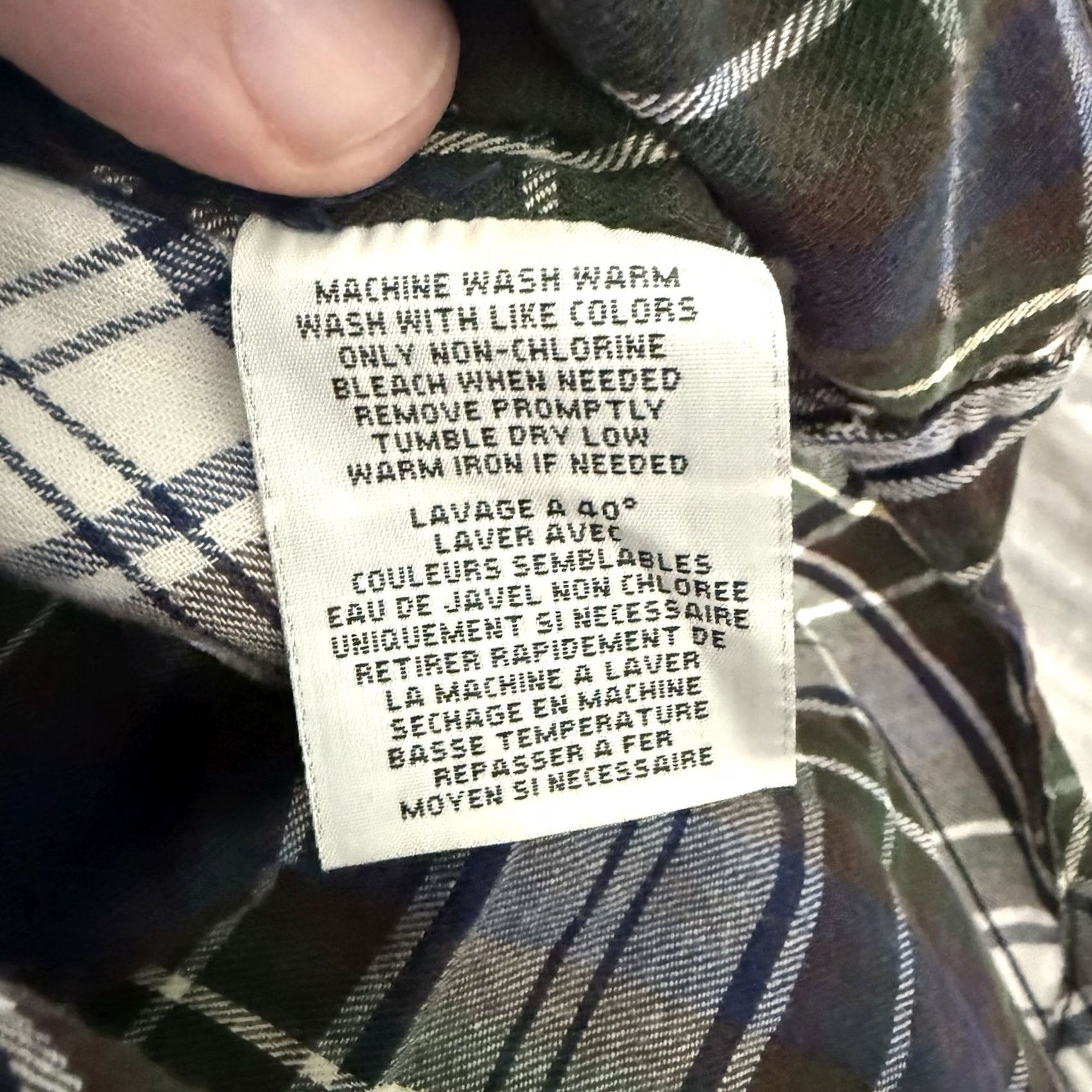 Vintage Denim & Supply Ralph Lauren RL Utility Shirt Small Plaid Button Up Womens Size S / US 4 / IT 40 - 6 Thumbnail