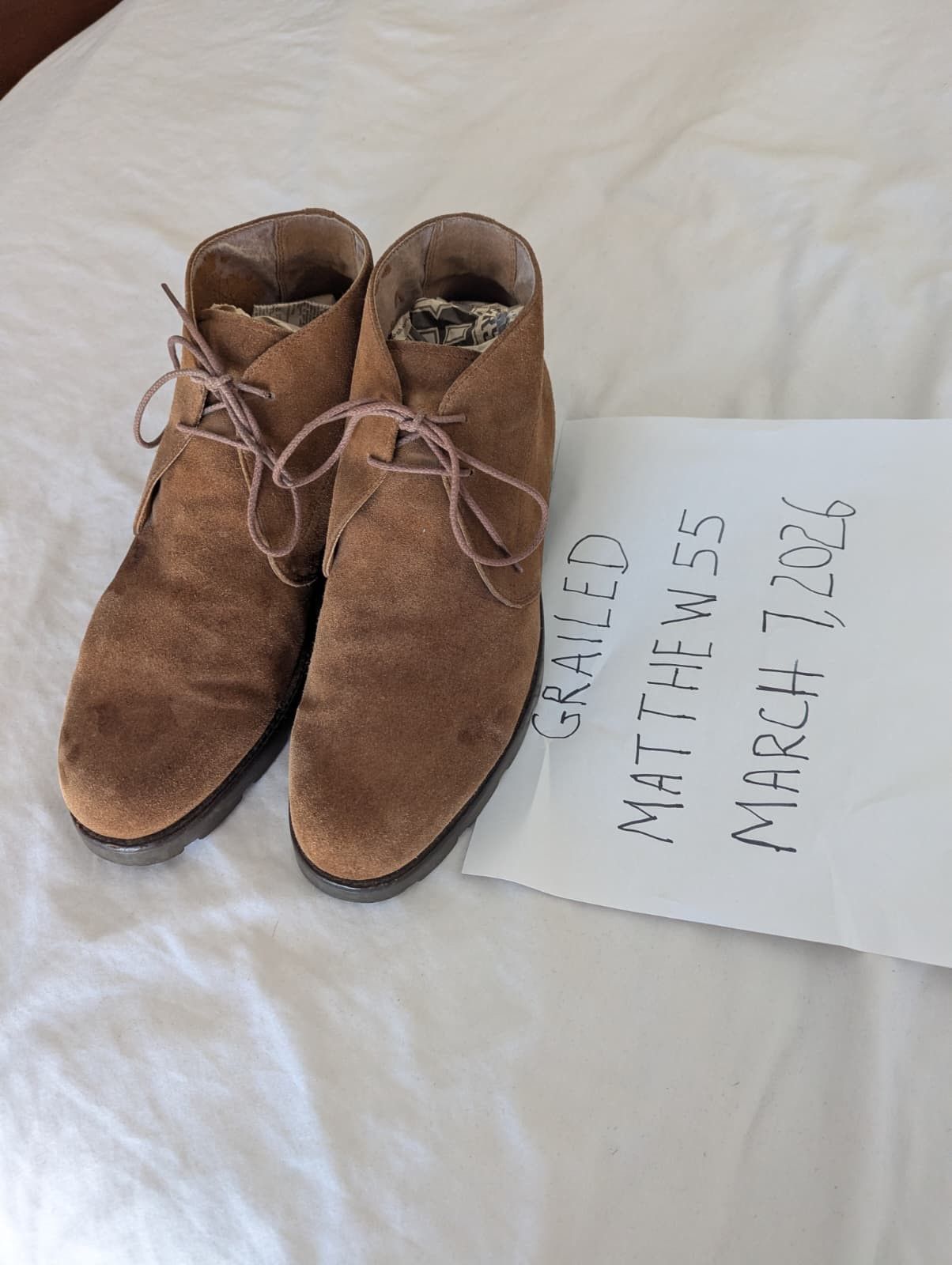 Polo Ralph Lauren Ralph Lauren Chukka Suede Leather Boots Size US 12 / EU 45 - 1 Thumbnail