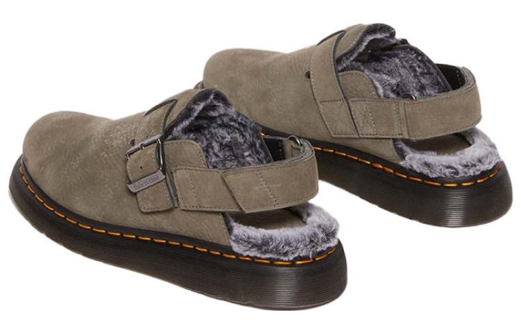 Dr. Martens Dr. Martens Jorge II Faux Fur Lined Nubuck Slingback Mules Size US 11 / EU 44 - 1 Thumbnail