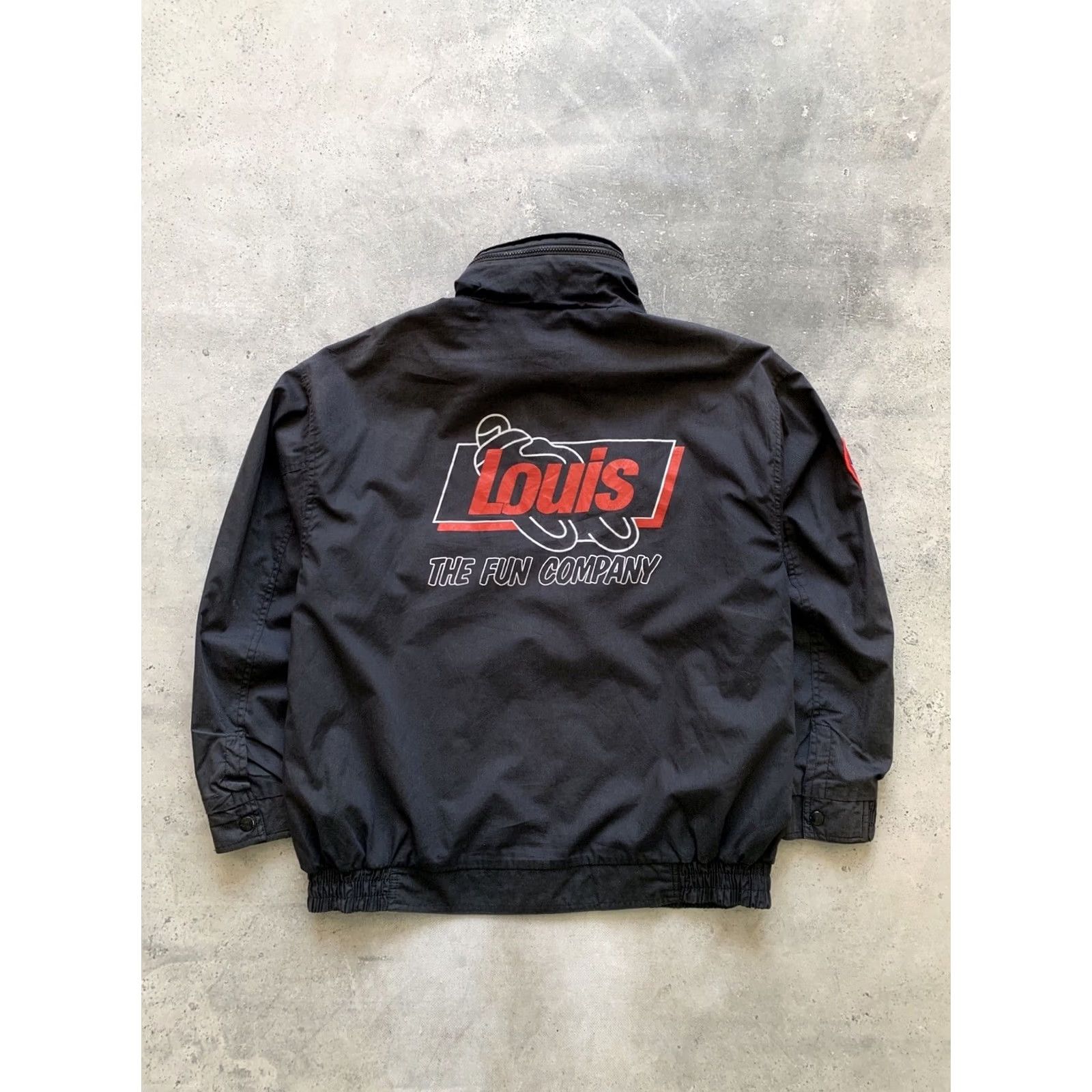 Honda VINTAGE Honda Yamaha MOTORCYCLE RACING JACKET MEN'S M Black Bomber Jacket Racing Full Zip Mens XS? Size US M / EU 48-50 / 2 - 2 Thumbnail