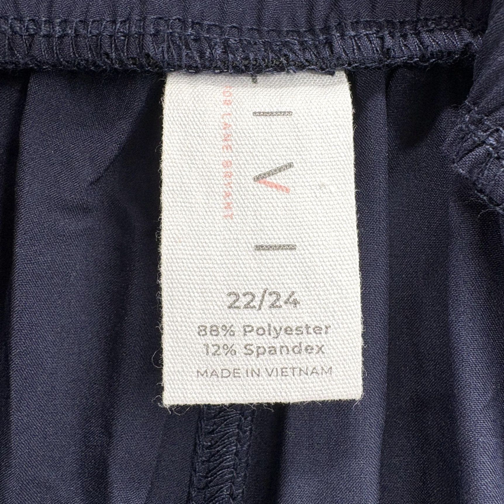 Vintage LIVI Cropped Wide-Leg Pants Womens 22/24 Blue Stretch NWT Lane Bryant Size 40" / US 18 - 5 Thumbnail