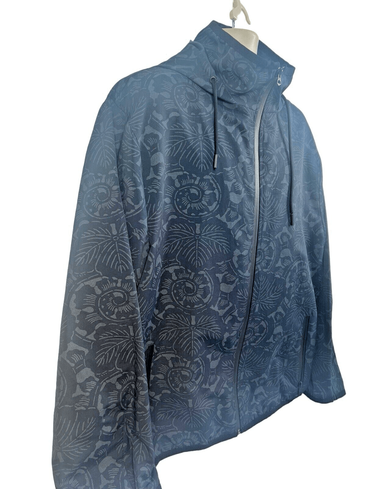 Vince hooded activewear zip jacket coastal blue men 2XX Size US XXL / EU 58 / 5 - 4 Thumbnail