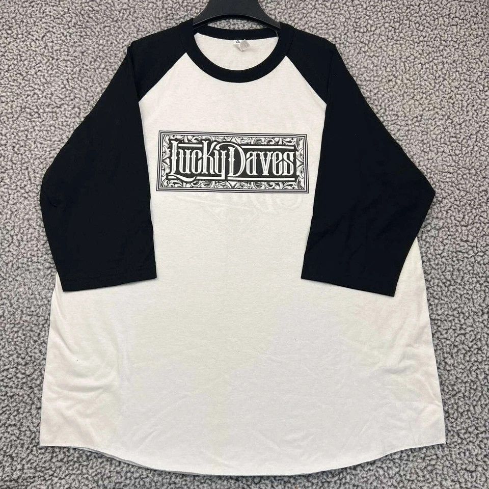 Alstyle Lucky Daves Shirt Men 3/4 Sleeve Crew Neck Cotton 2XL Size US XXL / EU 58 / 5 - 2 Thumbnail