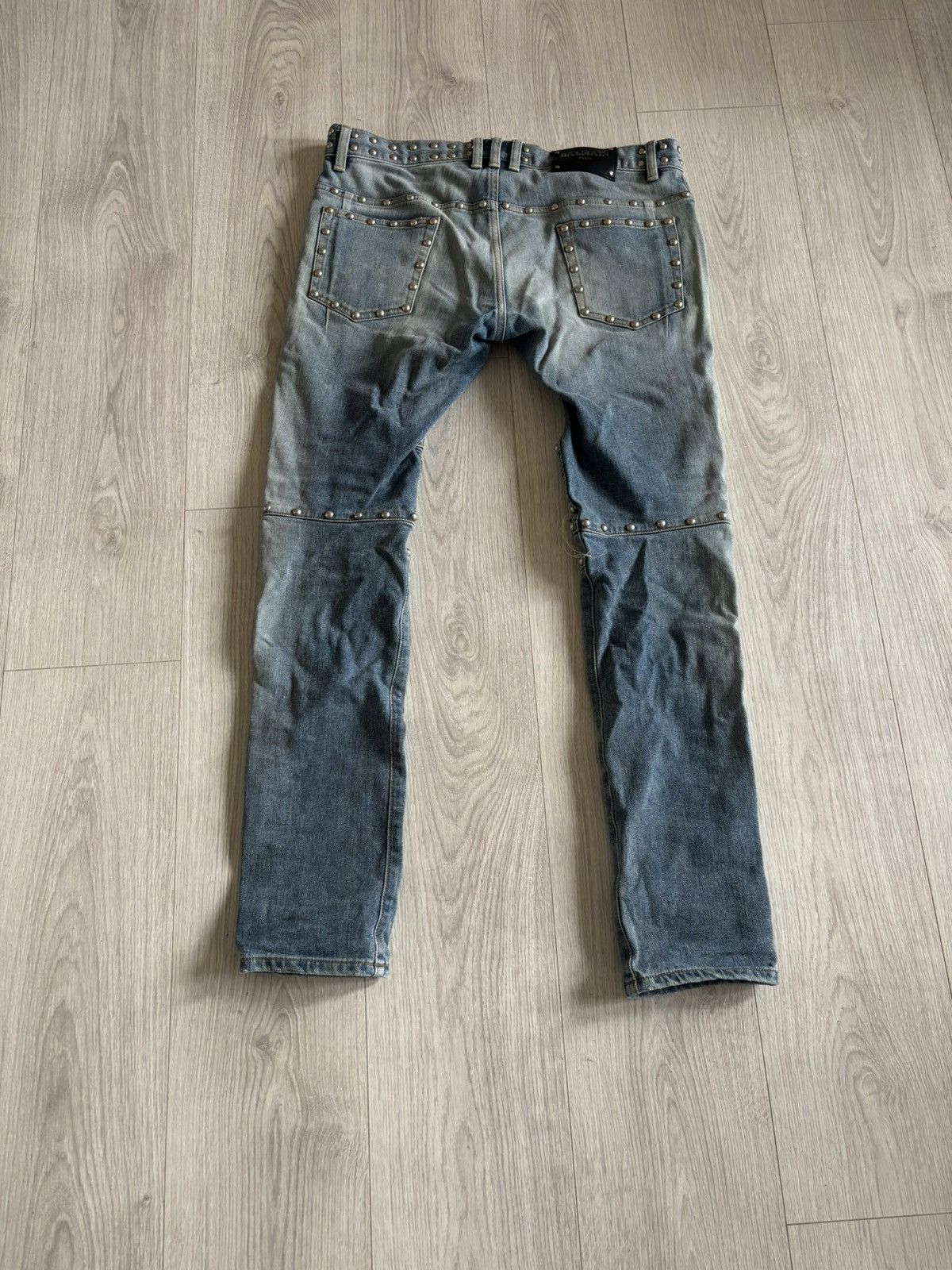 Balmain Balmain biker jeans. Size US 32 / EU 48 - 2 Thumbnail