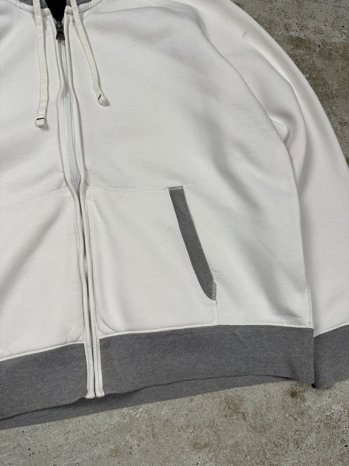 Polo Ralph Lauren Vintage Y2K Polo Ralph Lauren Sport White Zip Up Hoodie Size US XL / EU 56 / 4 - 4 Thumbnail
