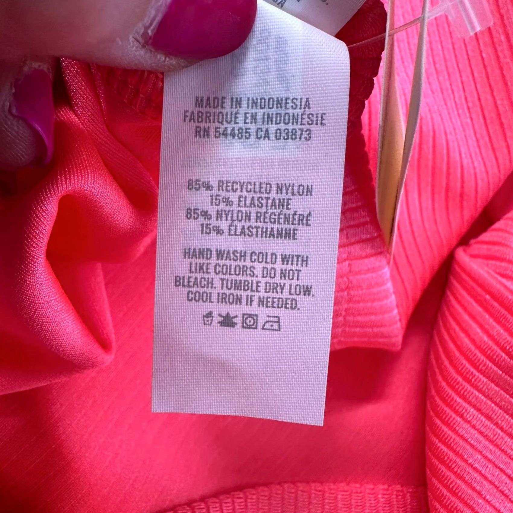 Vintage Aerie Mini Skirt NS Ribbed Neon Pink NWT Small Ruched Back Pull On Short Womens Summer Spring Knit Solid Logo Pattern Size 28" / US 6 / IT 42 - 7 Thumbnail