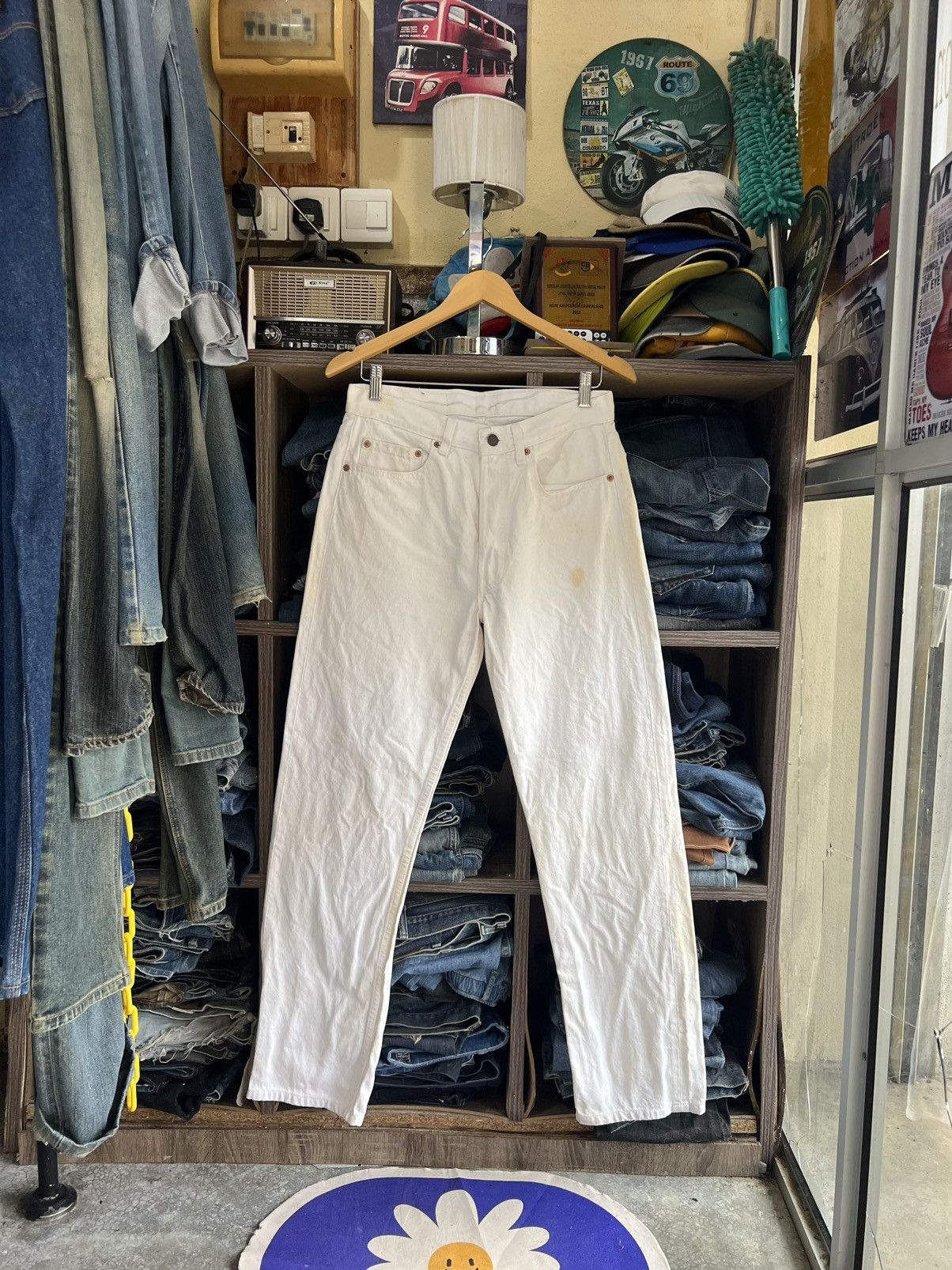 Levi's Vintage Clothing 🔥Vintage Levis 501 Button 520 Denim Size US 31 - 1 Thumbnail