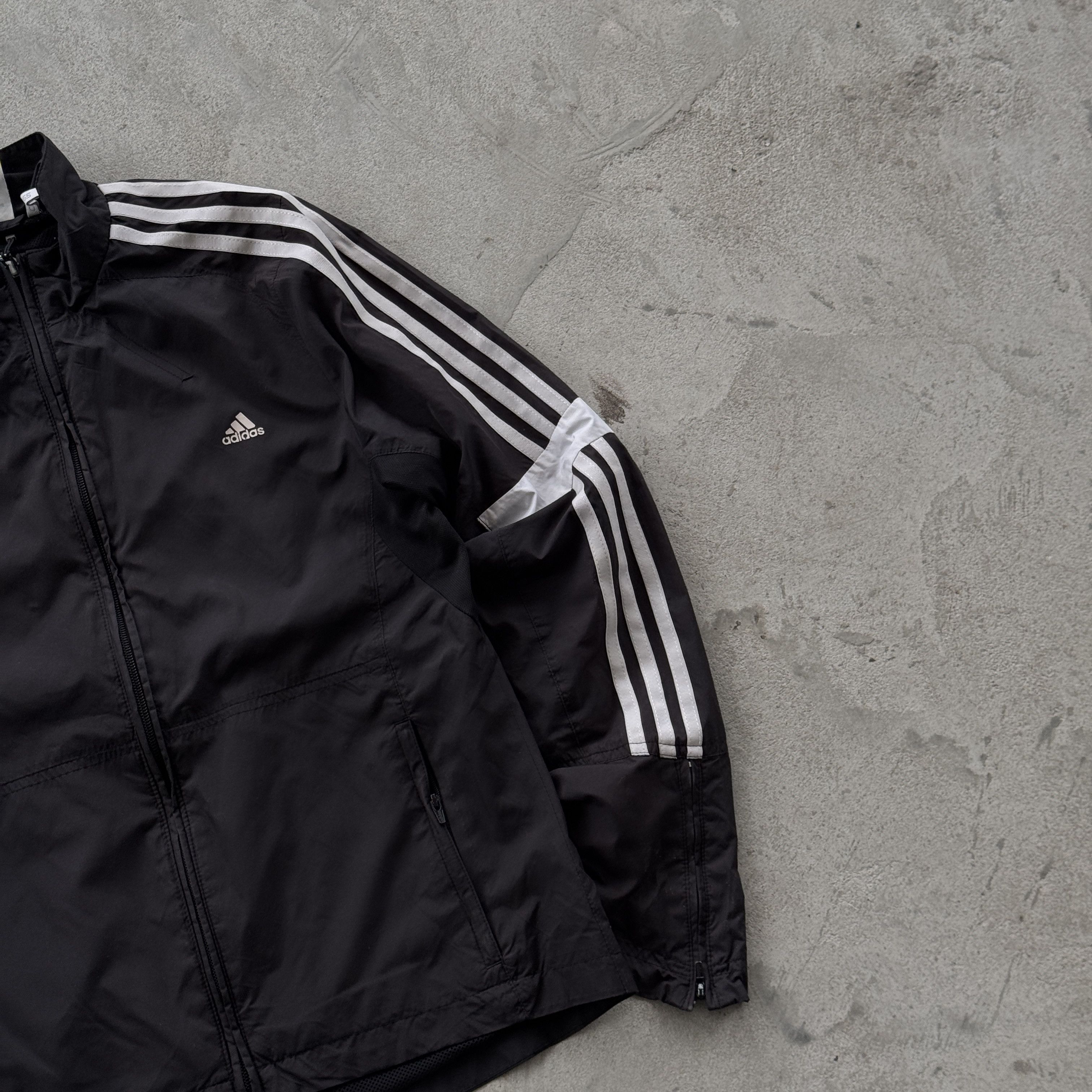 Adidas Vintage 00s Adidas Nylon Track Jacket Size S / US 4 / IT 40 - 2 Thumbnail