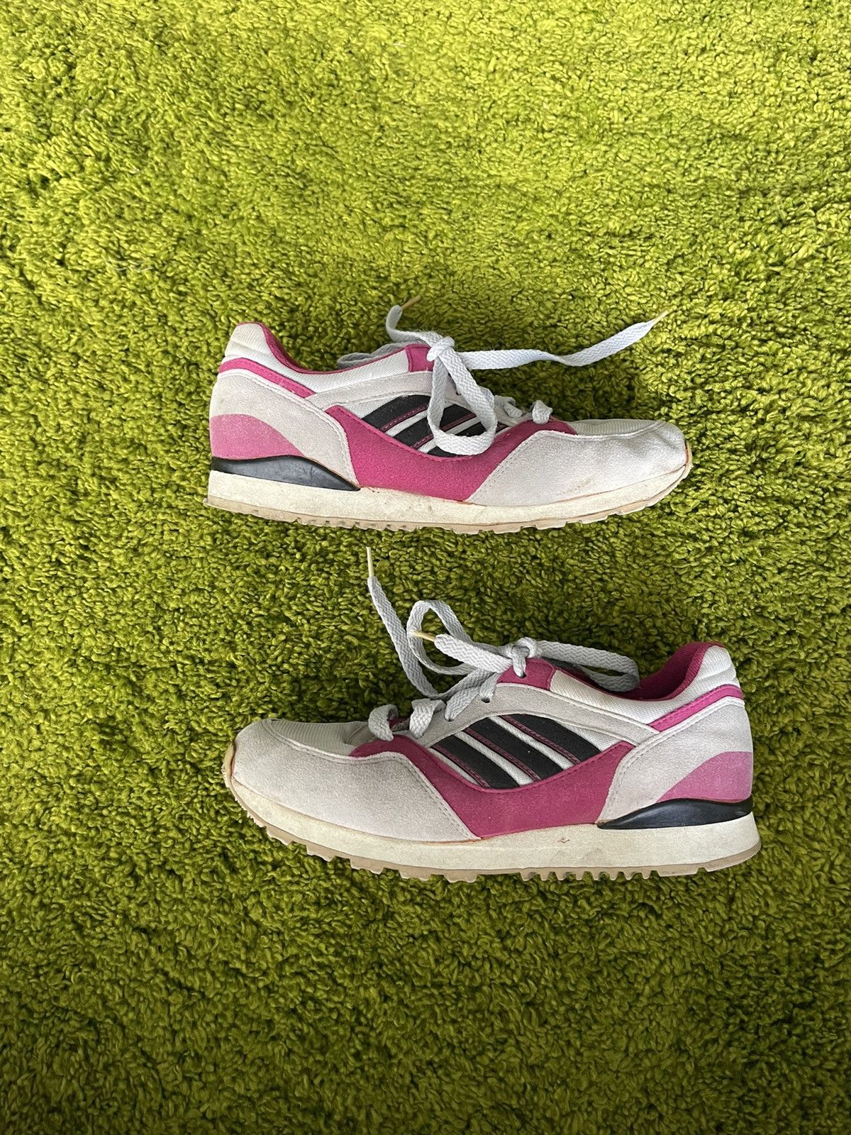 Adidas × Vintage Adidas 80s vintage real suede leather sneakers Size US 5 / IT 35 - 4 Thumbnail
