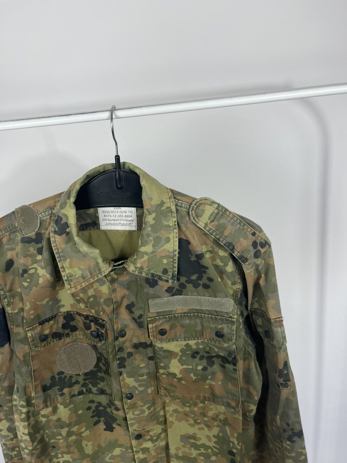 Other German Army Jacket Military Camo 2006 Combat Shirt Coat Size US XL / EU 56 / 4 - 12 Thumbnail