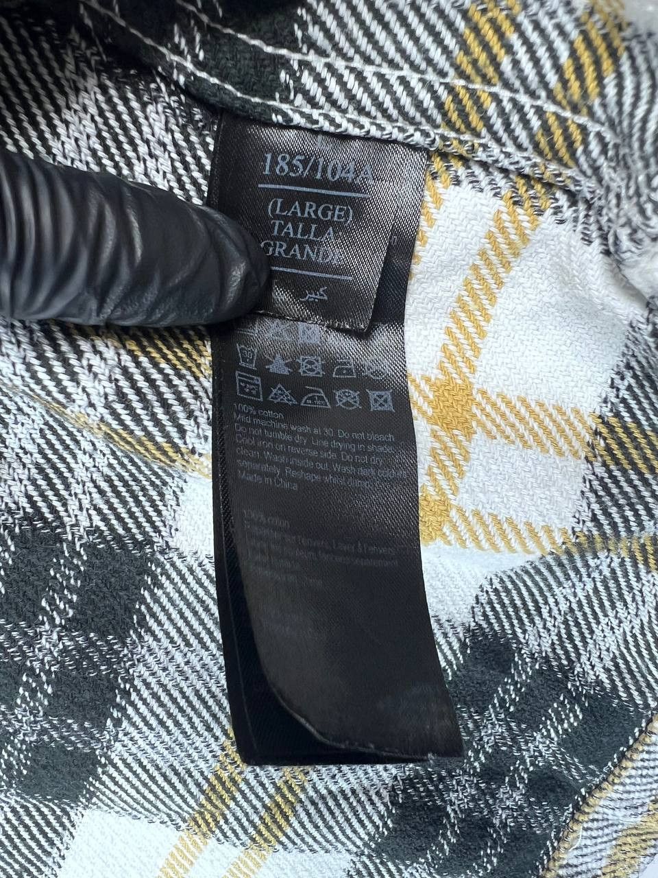 Allsaints AllSaints Men's Oversized Check Flannel Shirt Long Size L Size US L / EU 52-54 / 3 - 4 Thumbnail