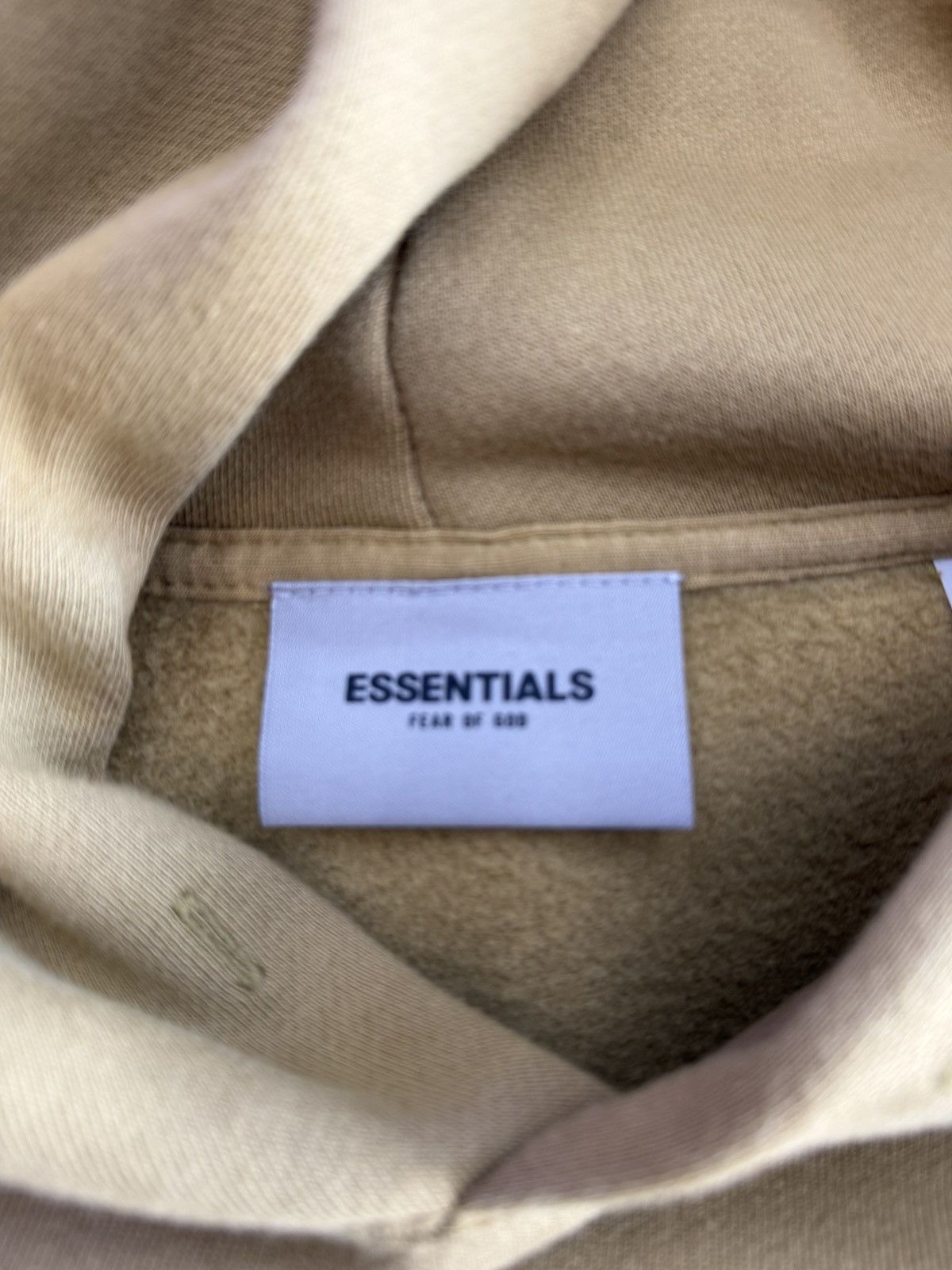 Essentials Fear Of God Essentials Pullover Hoodie “Amber” Size US L / EU 52-54 / 3 - 3 Thumbnail