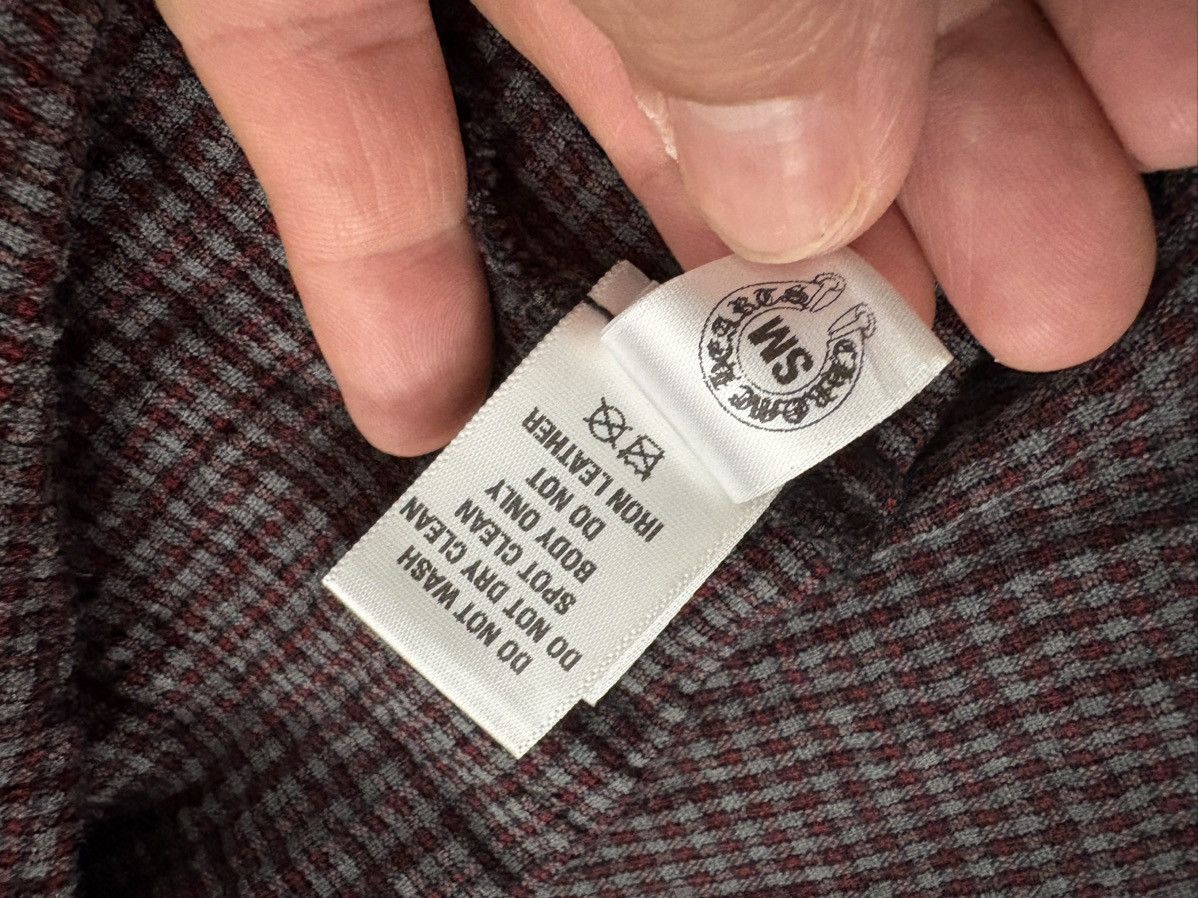 Chrome Hearts Chrome Hearts Plaid Shirt Flannel Button with leather cross Size US S / EU 44-46 / 1 - 17 Thumbnail