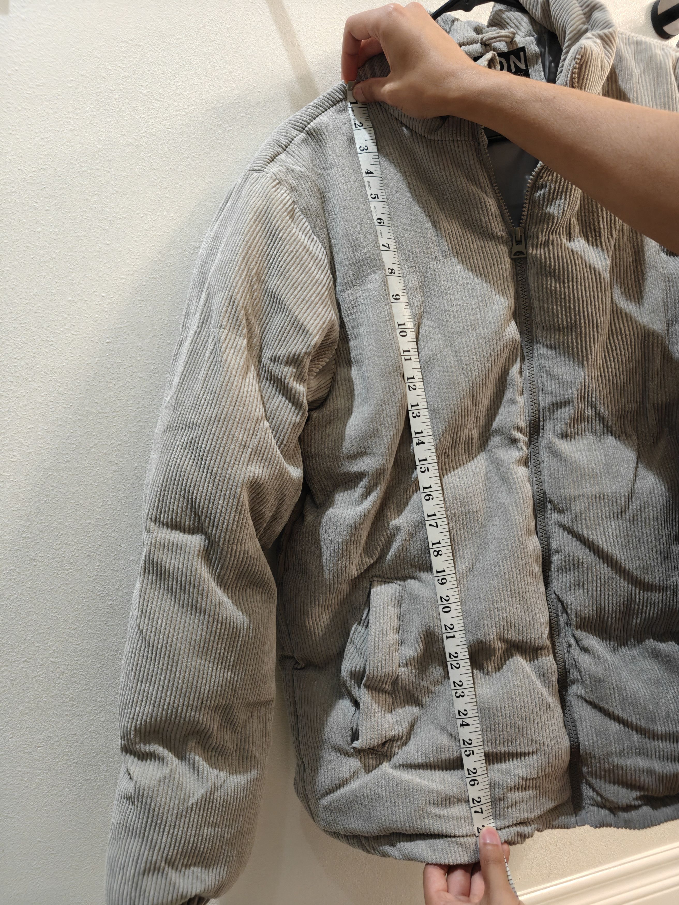 Brave Soul Corduroy Puffer Jacket Size US M / EU 48-50 / 2 - 7 Thumbnail