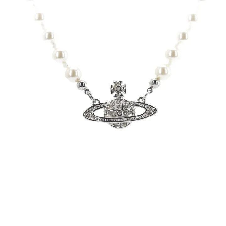 Vivienne Westwood Vivienne Westwood Mini Bas Relief Choker Size ONE SIZE - 1 Thumbnail