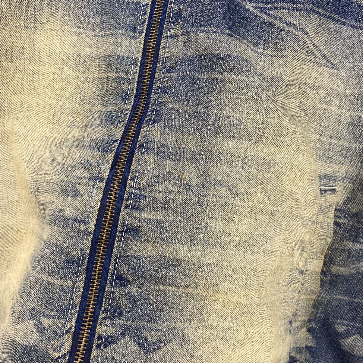Japanese Brand Blue Story Street Fashion Native Soft Denim Bomber Style Size US S / EU 44-46 / 1 - 20 Thumbnail
