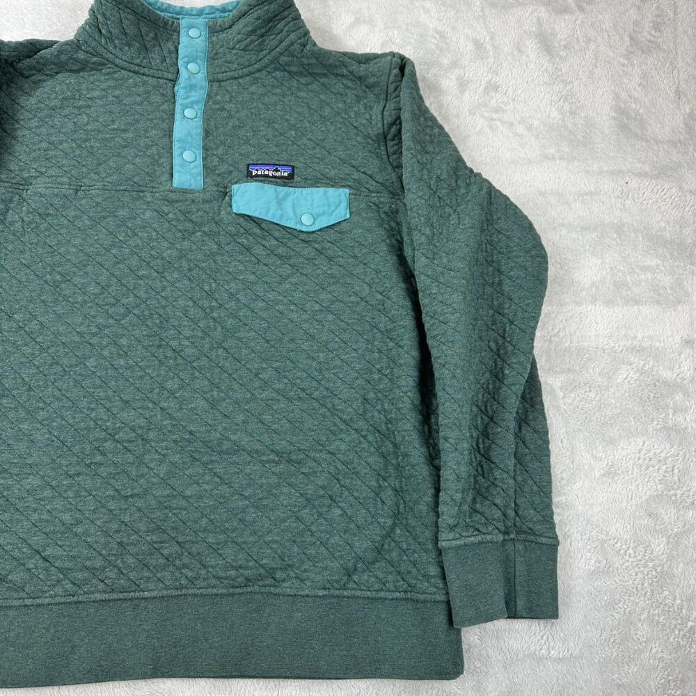 Patagonia Patagonia Green Snap T 1/4 Zip Men's Pullover Size L Size US L / EU 52-54 / 3 - 8 Thumbnail